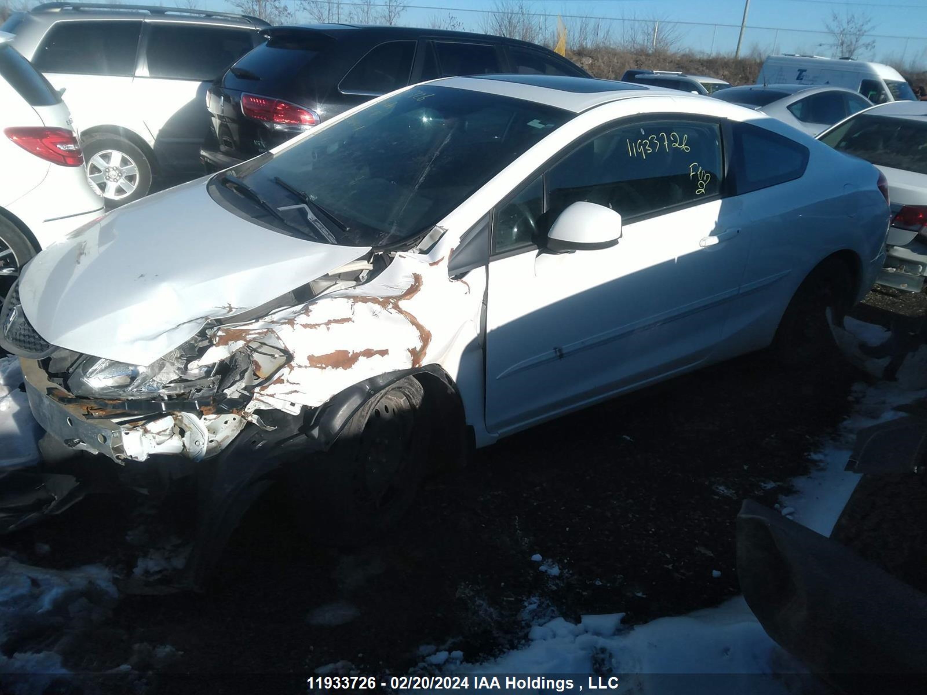 Photo 1 VIN: 2HGFG3B56DH003844 - HONDA CIVIC 