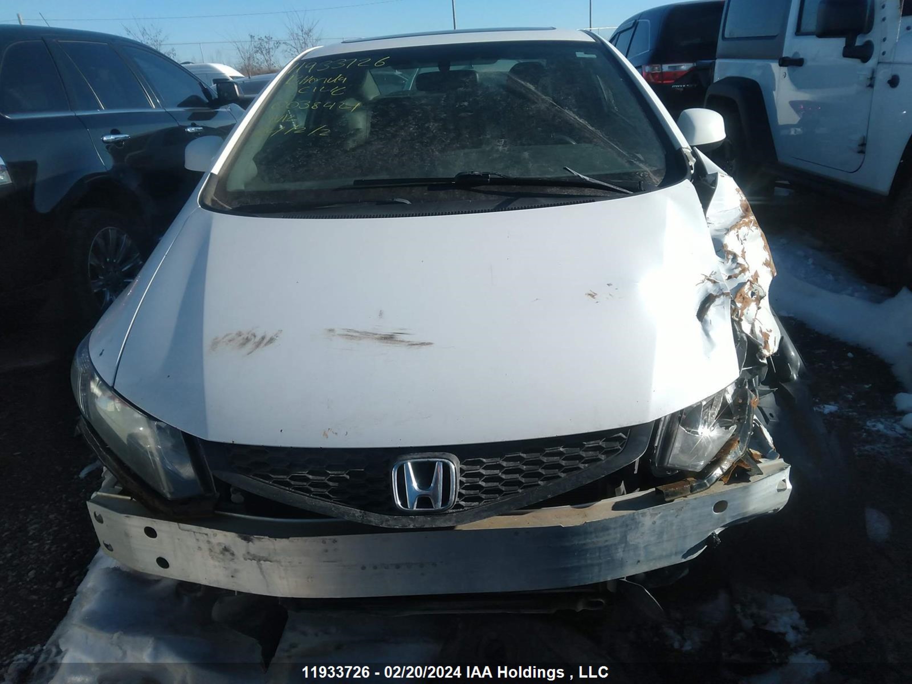 Photo 12 VIN: 2HGFG3B56DH003844 - HONDA CIVIC 