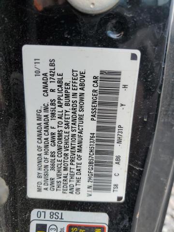 Photo 12 VIN: 2HGFG3B57CH513764 - HONDA CIVIC LX 