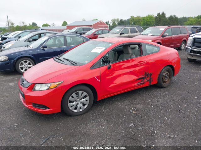 Photo 1 VIN: 2HGFG3B57CH552676 - HONDA CIVIC 