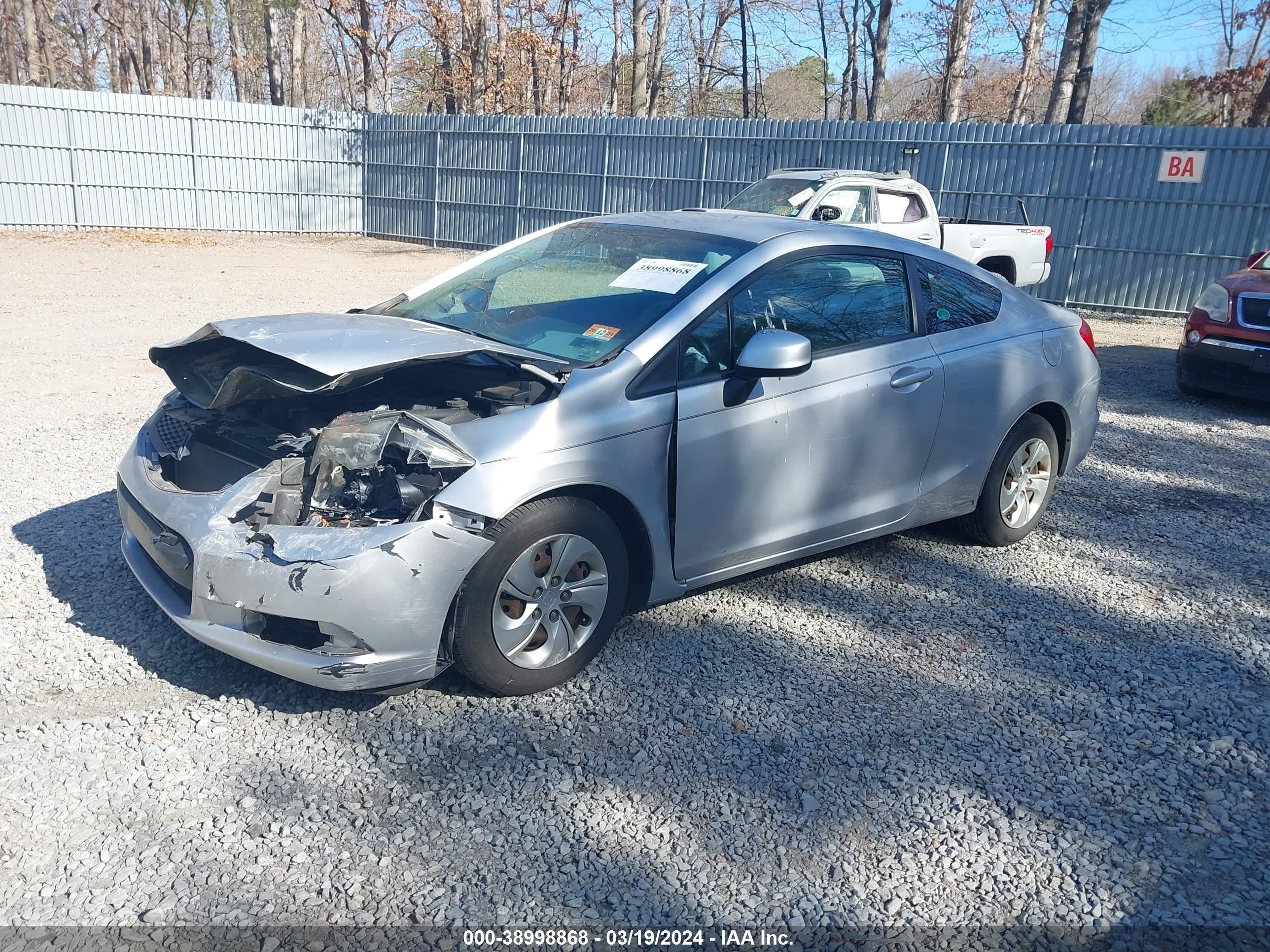 Photo 1 VIN: 2HGFG3B57DH524720 - HONDA CIVIC 