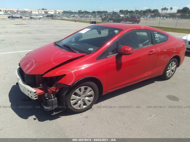 Photo 1 VIN: 2HGFG3B58CH545218 - HONDA CIVIC CPE 