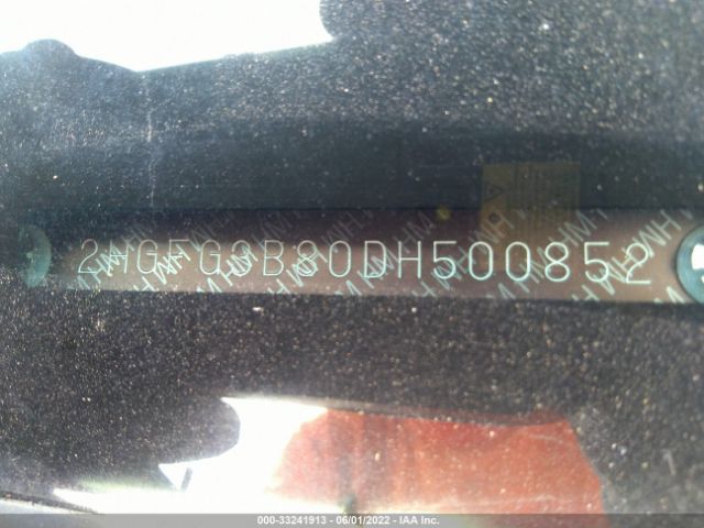 Photo 8 VIN: 2HGFG3B80DH500852 - HONDA CIVIC CPE 