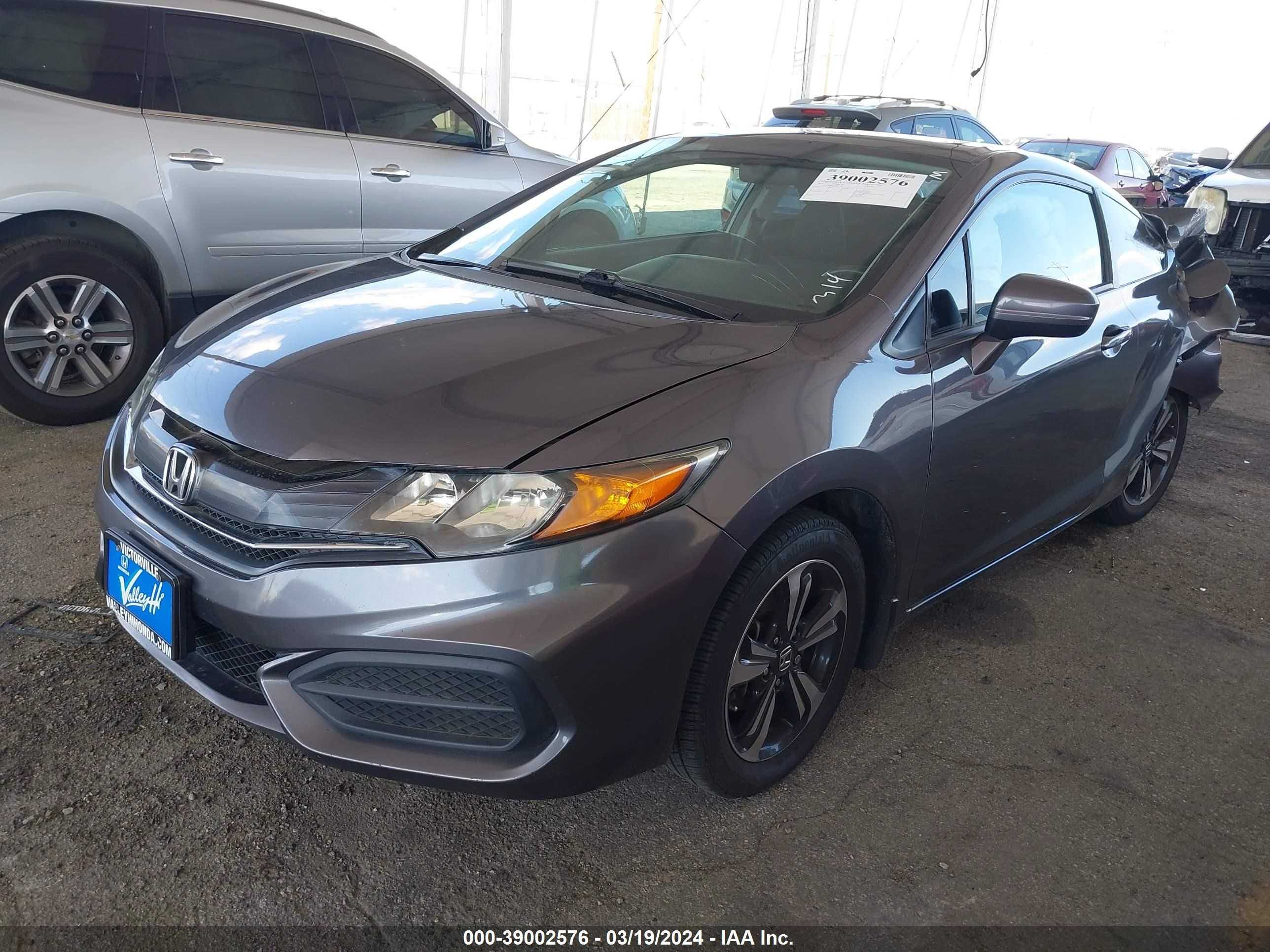 Photo 1 VIN: 2HGFG3B81FH511247 - HONDA CIVIC 