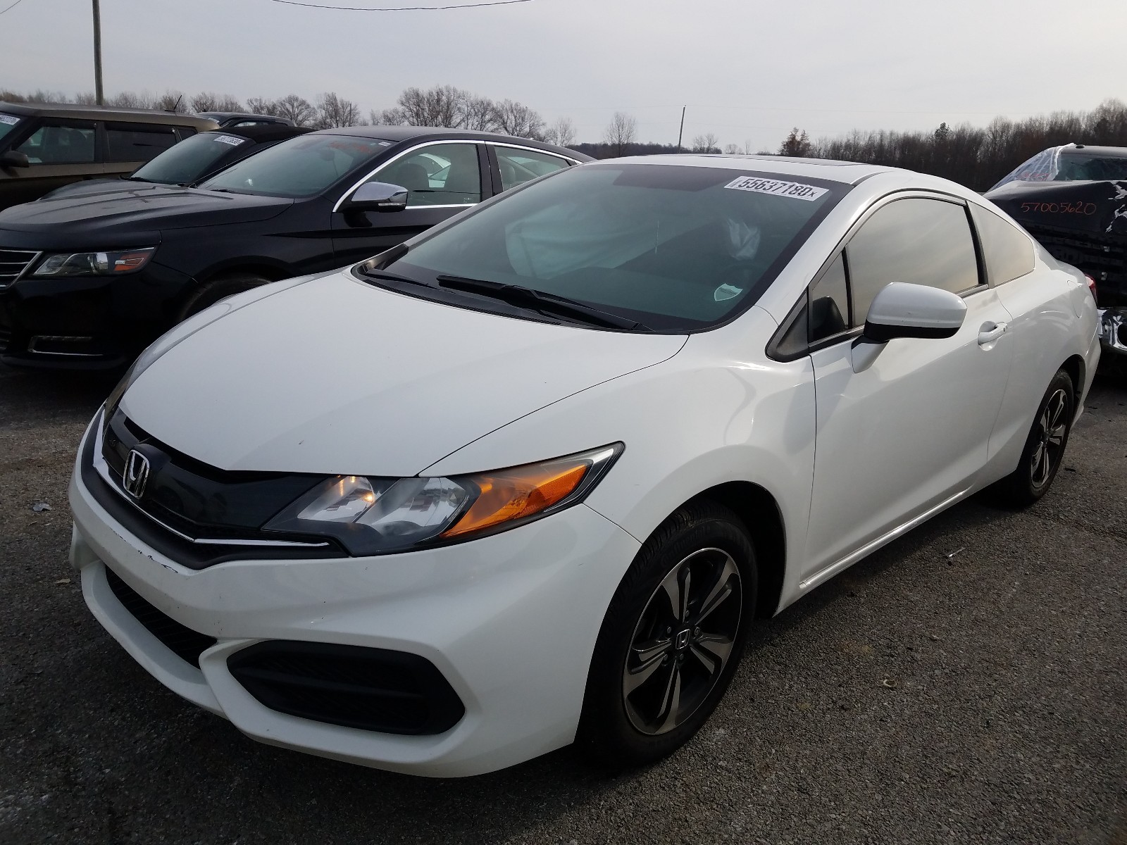 Photo 1 VIN: 2HGFG3B81FH516738 - HONDA CIVIC EX 