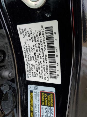 Photo 11 VIN: 2HGFG3B81FH528369 - HONDA CIVIC 