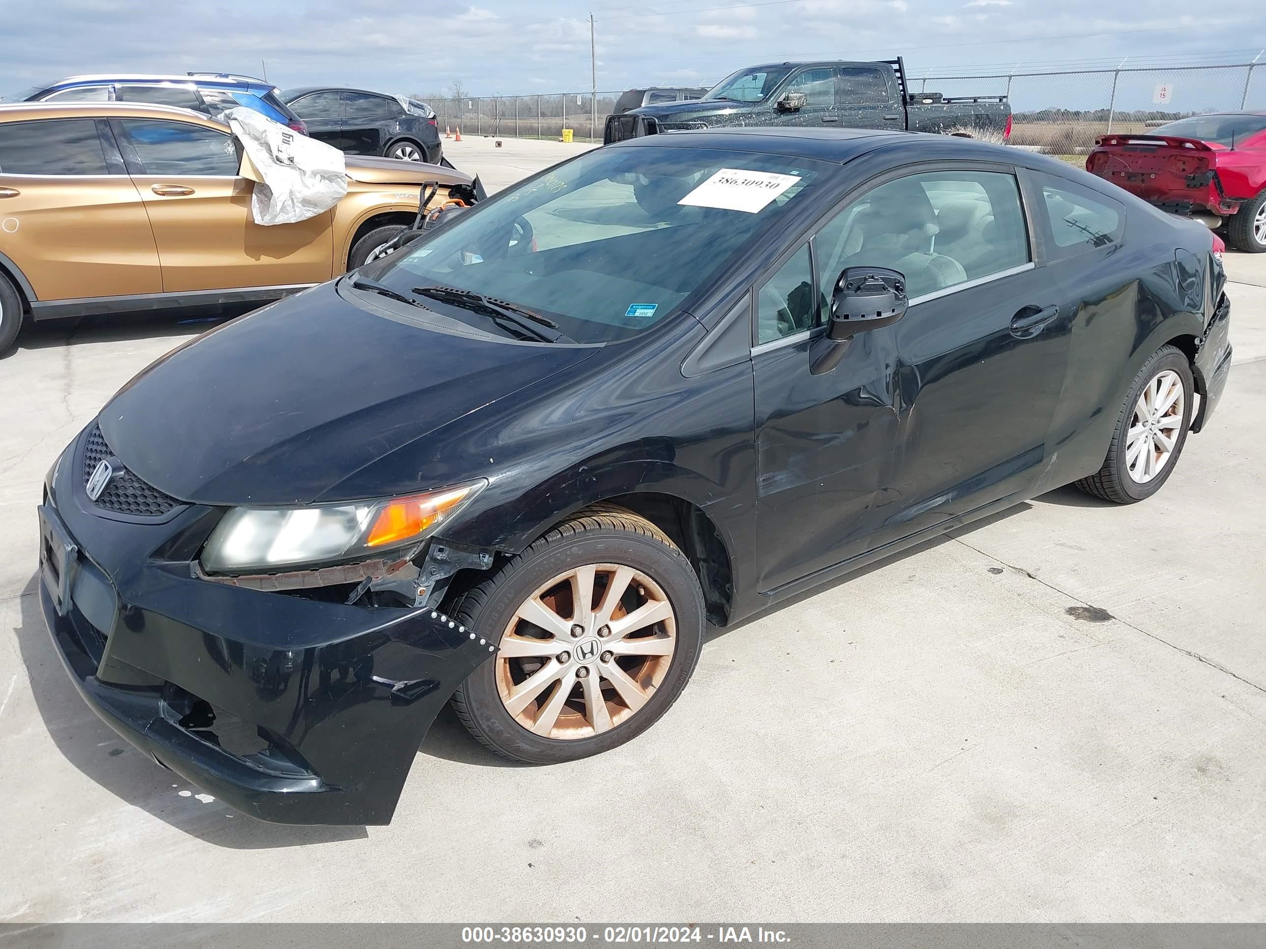 Photo 1 VIN: 2HGFG3B82CH539862 - HONDA CIVIC 