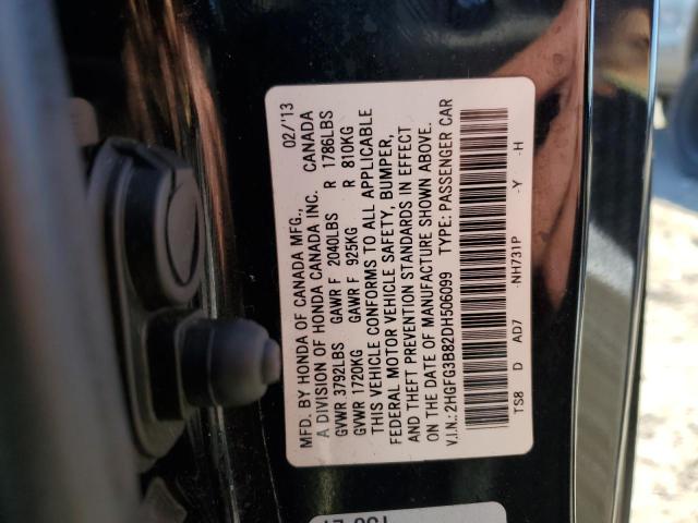 Photo 12 VIN: 2HGFG3B82DH506099 - HONDA CIVIC EX 