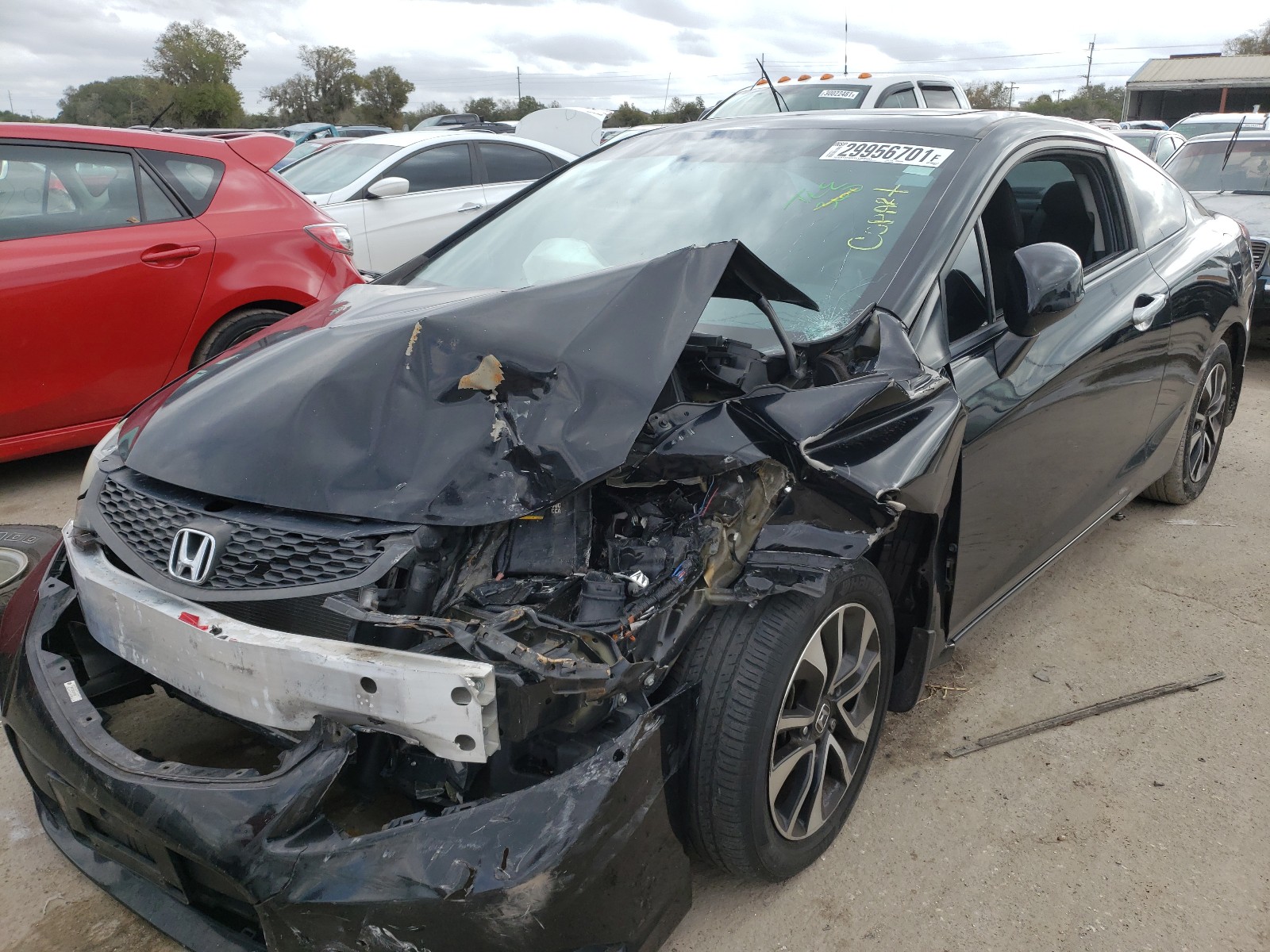 Photo 1 VIN: 2HGFG3B82DH518589 - HONDA CIVIC EX 