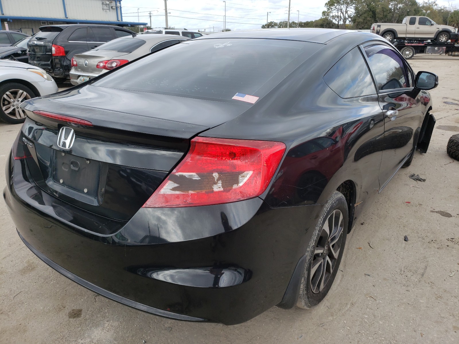 Photo 3 VIN: 2HGFG3B82DH518589 - HONDA CIVIC EX 