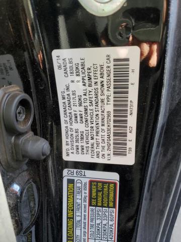 Photo 11 VIN: 2HGFG4A53EH702969 - HONDA CIVIC 