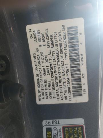 Photo 12 VIN: 2HGFG4A5XEH702712 - HONDA CIVIC SI 