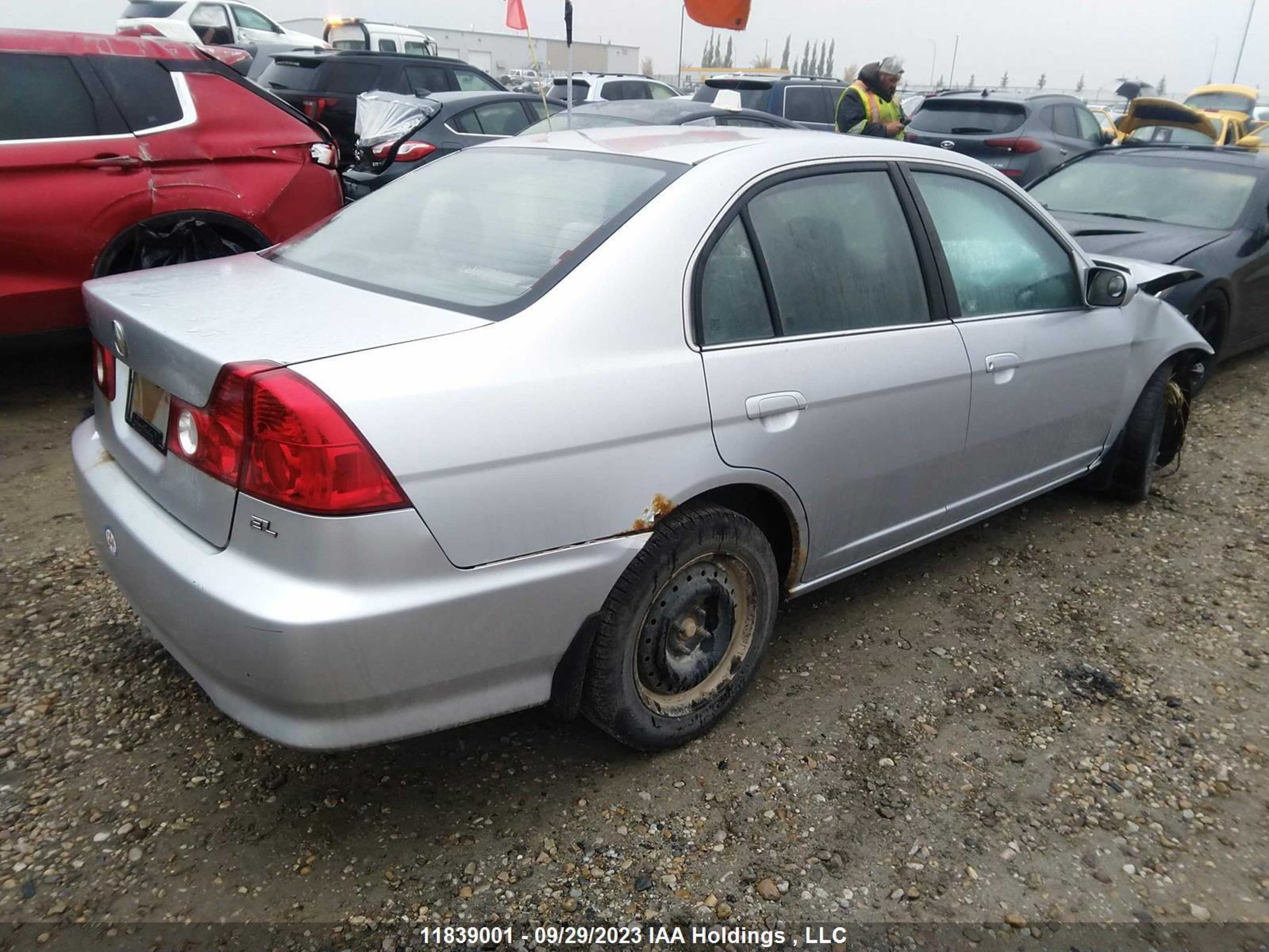 Photo 3 VIN: 2HHES36615H101903 - ACURA EL 