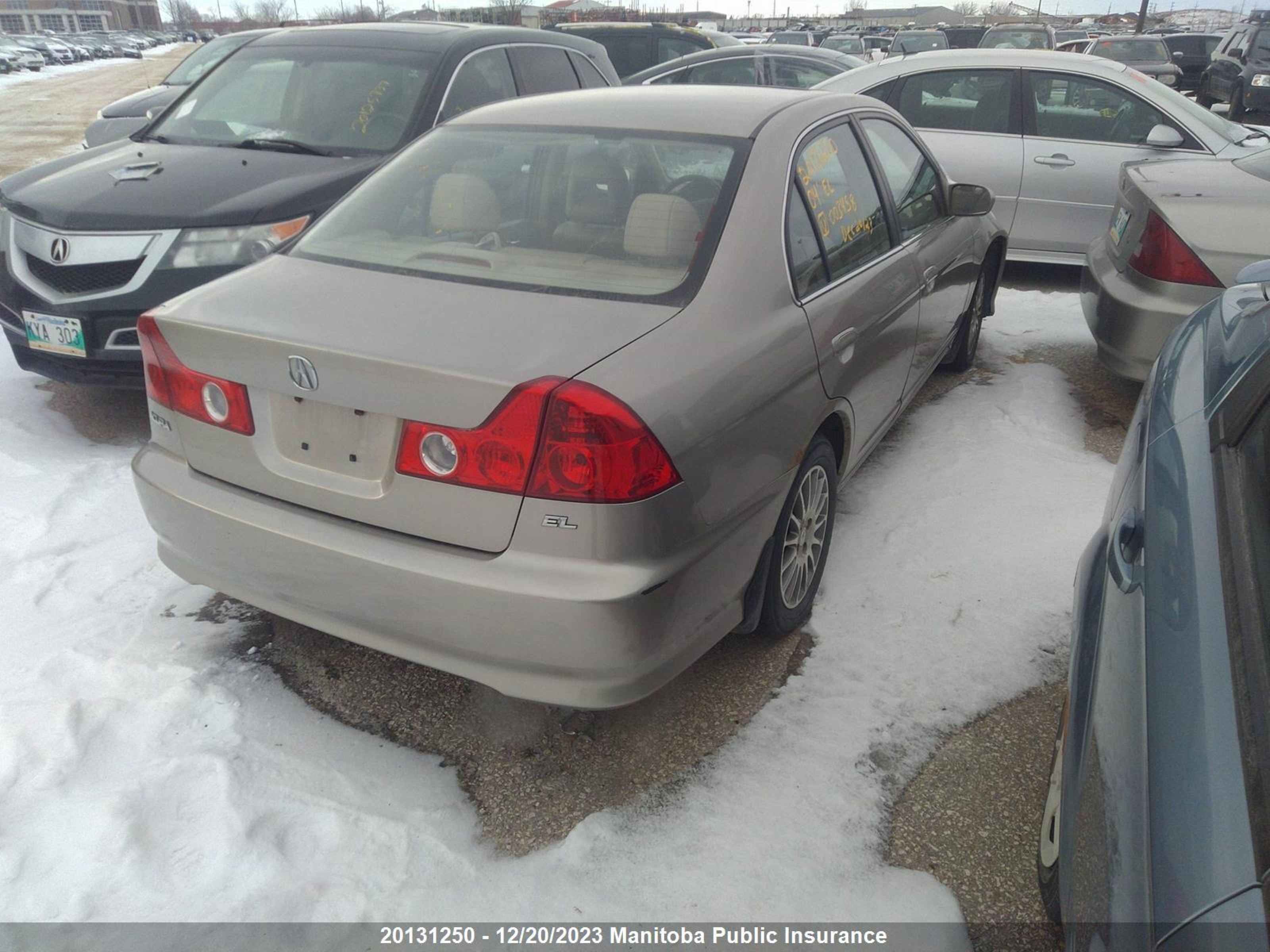 Photo 3 VIN: 2HHES36894H003458 - ACURA EL 