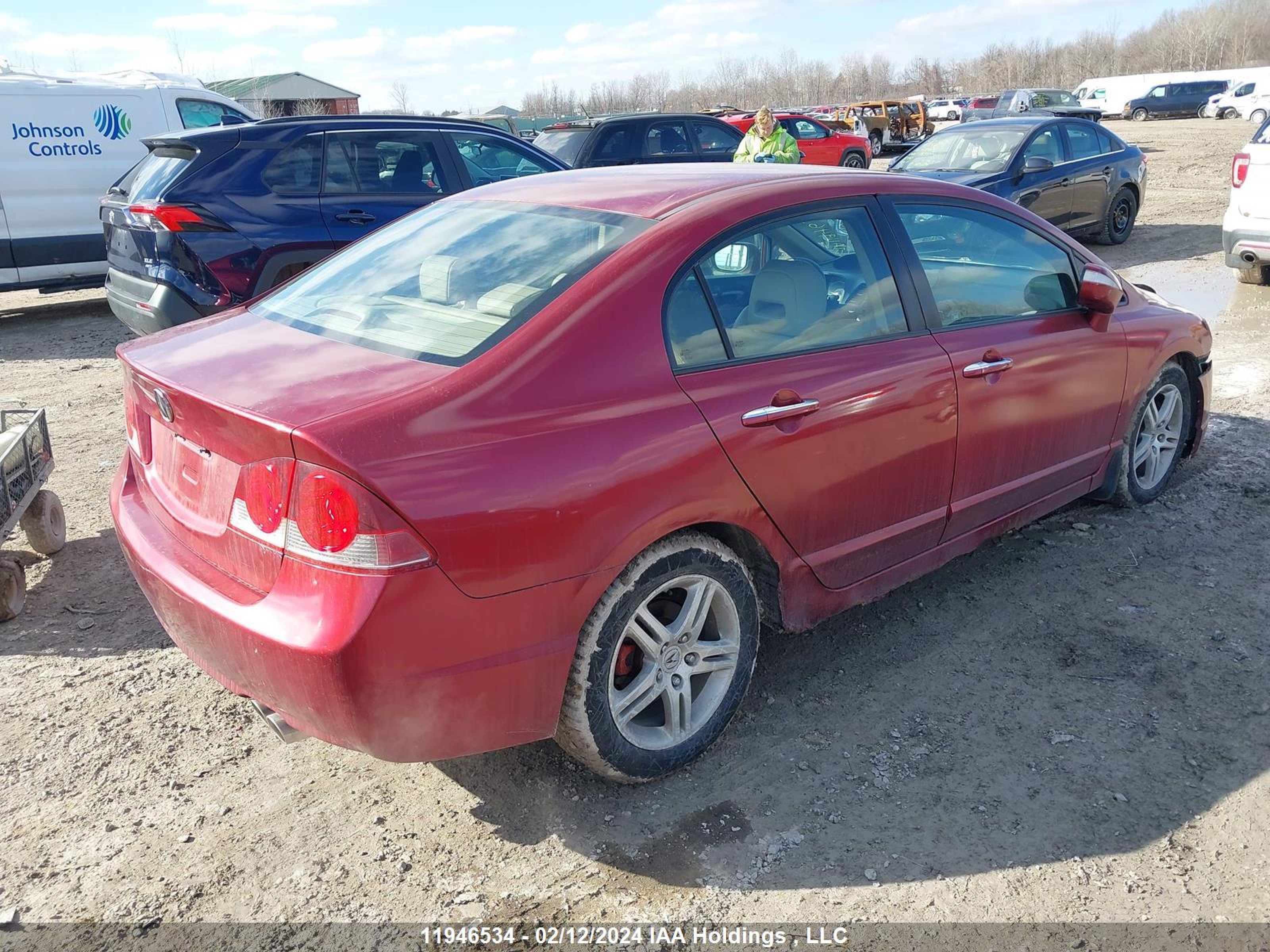 Photo 3 VIN: 2HHFD56548H200835 - ACURA CSX 