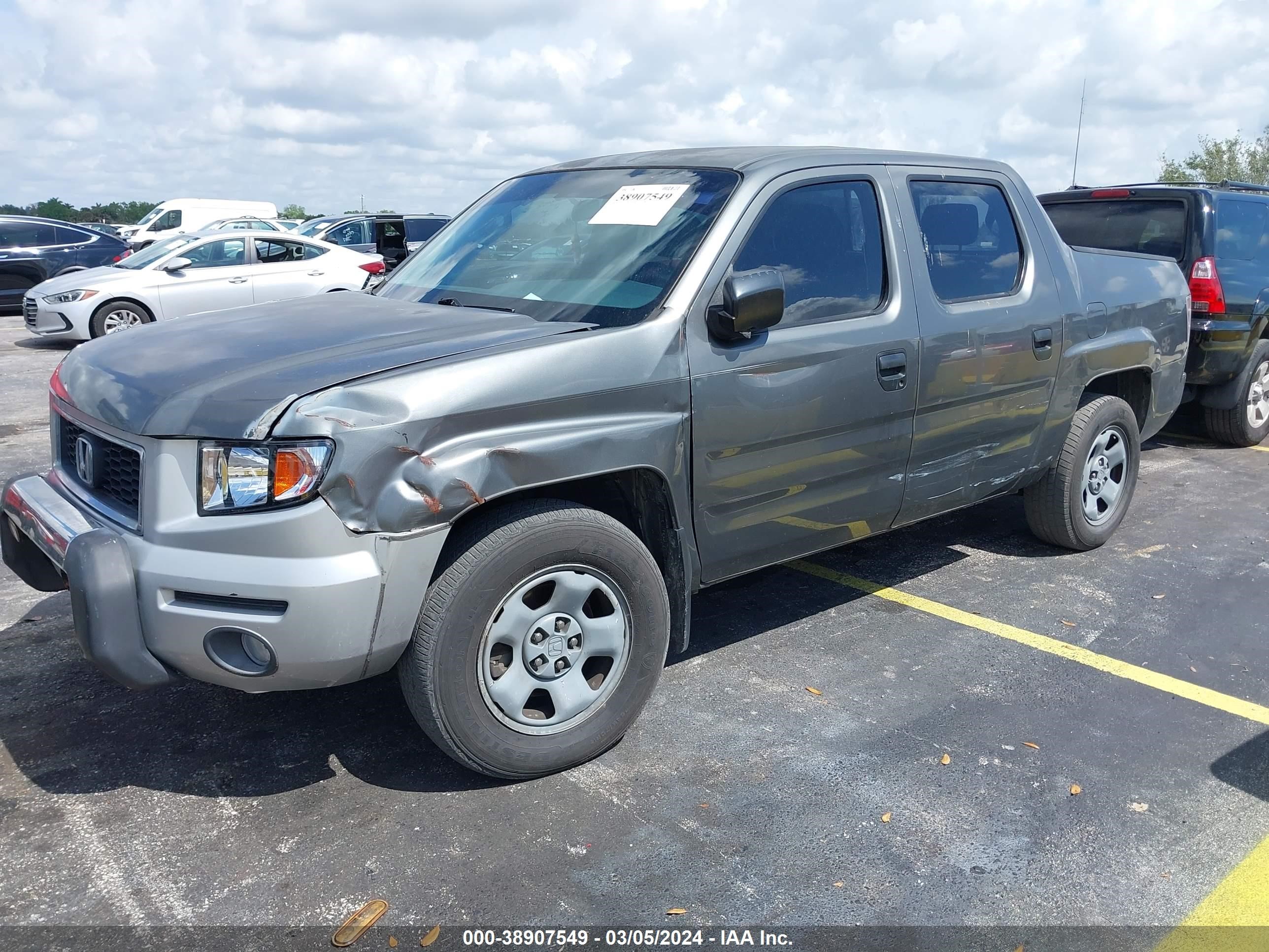 Photo 1 VIN: 2HJYK16207H531793 - HONDA RIDGELINE 