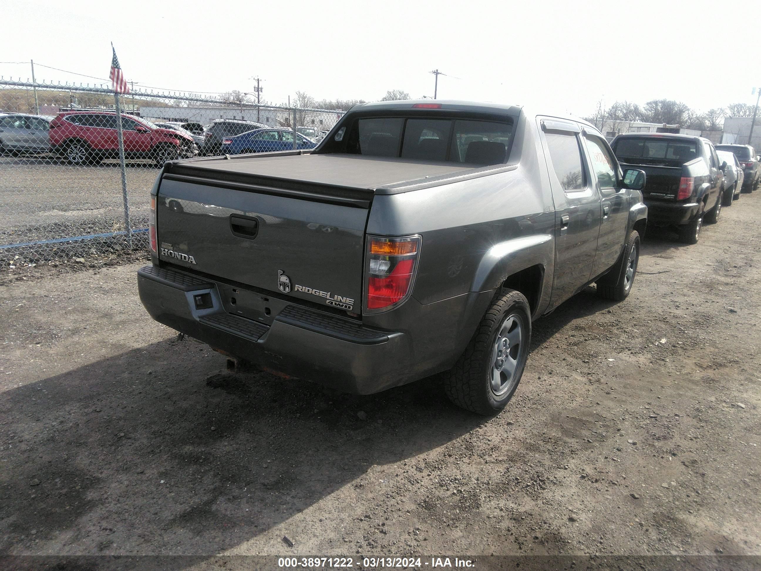 Photo 3 VIN: 2HJYK16207H538355 - HONDA RIDGELINE 