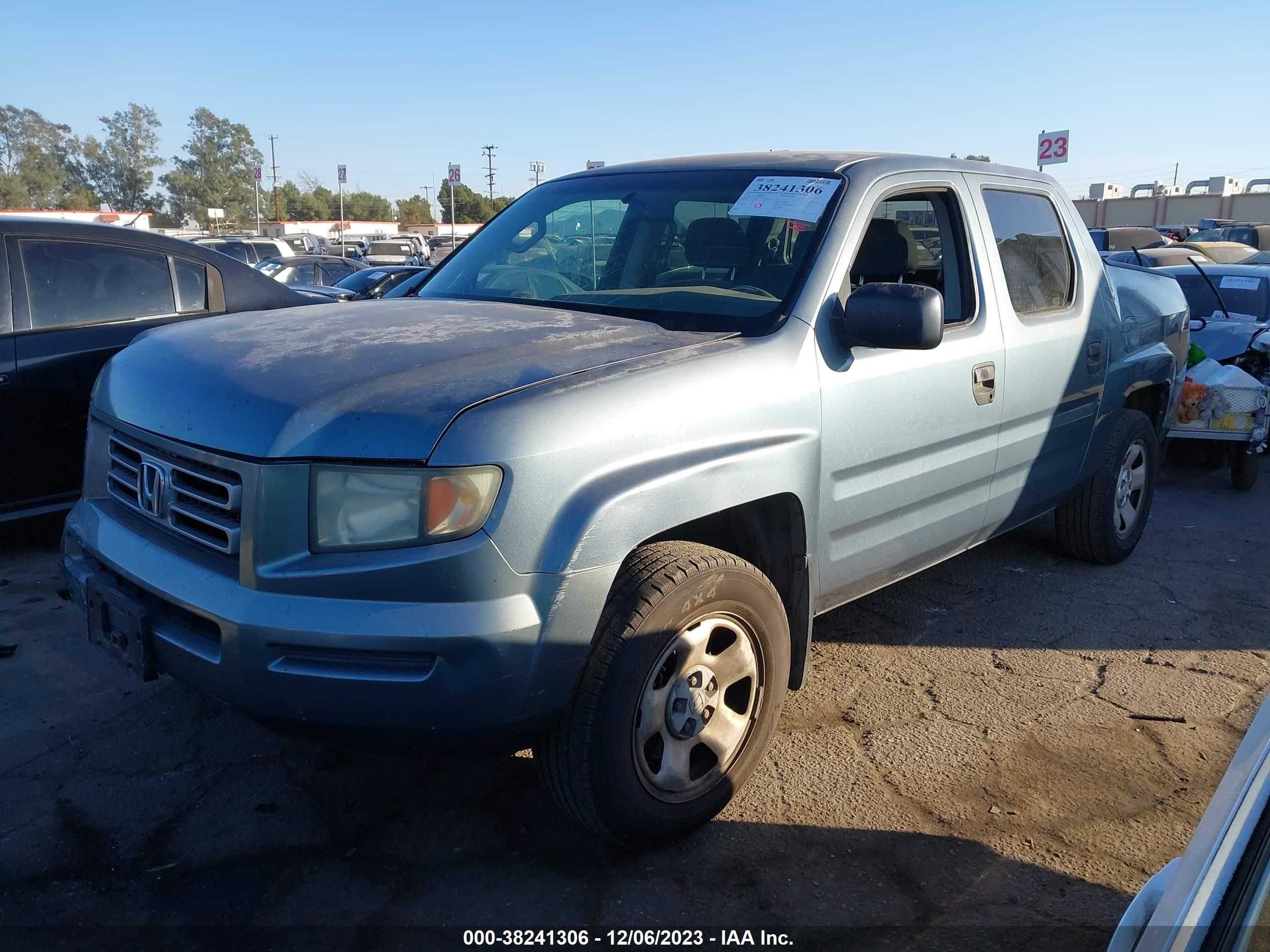 Photo 1 VIN: 2HJYK16216H576210 - HONDA RIDGELINE 