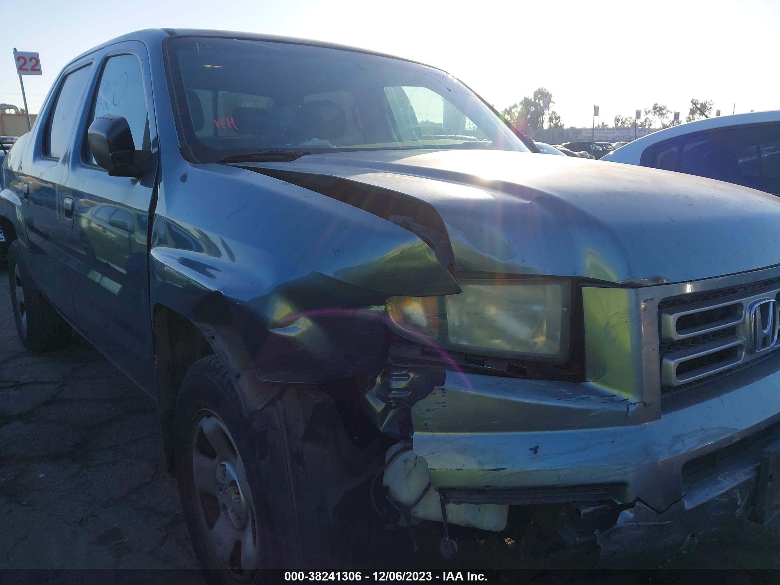 Photo 5 VIN: 2HJYK16216H576210 - HONDA RIDGELINE 