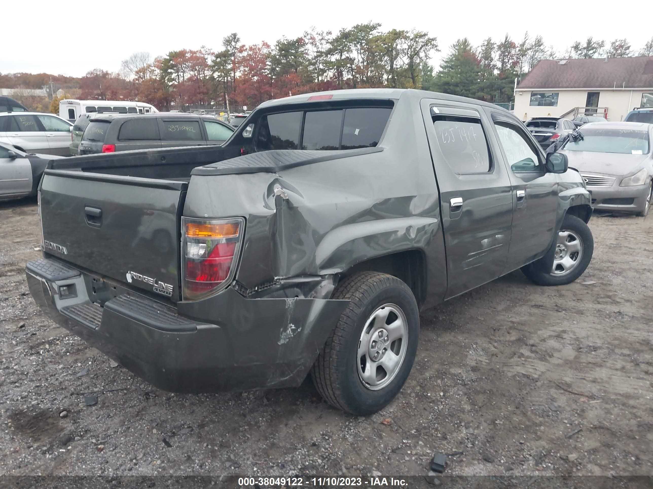 Photo 3 VIN: 2HJYK16217H525050 - HONDA RIDGELINE 