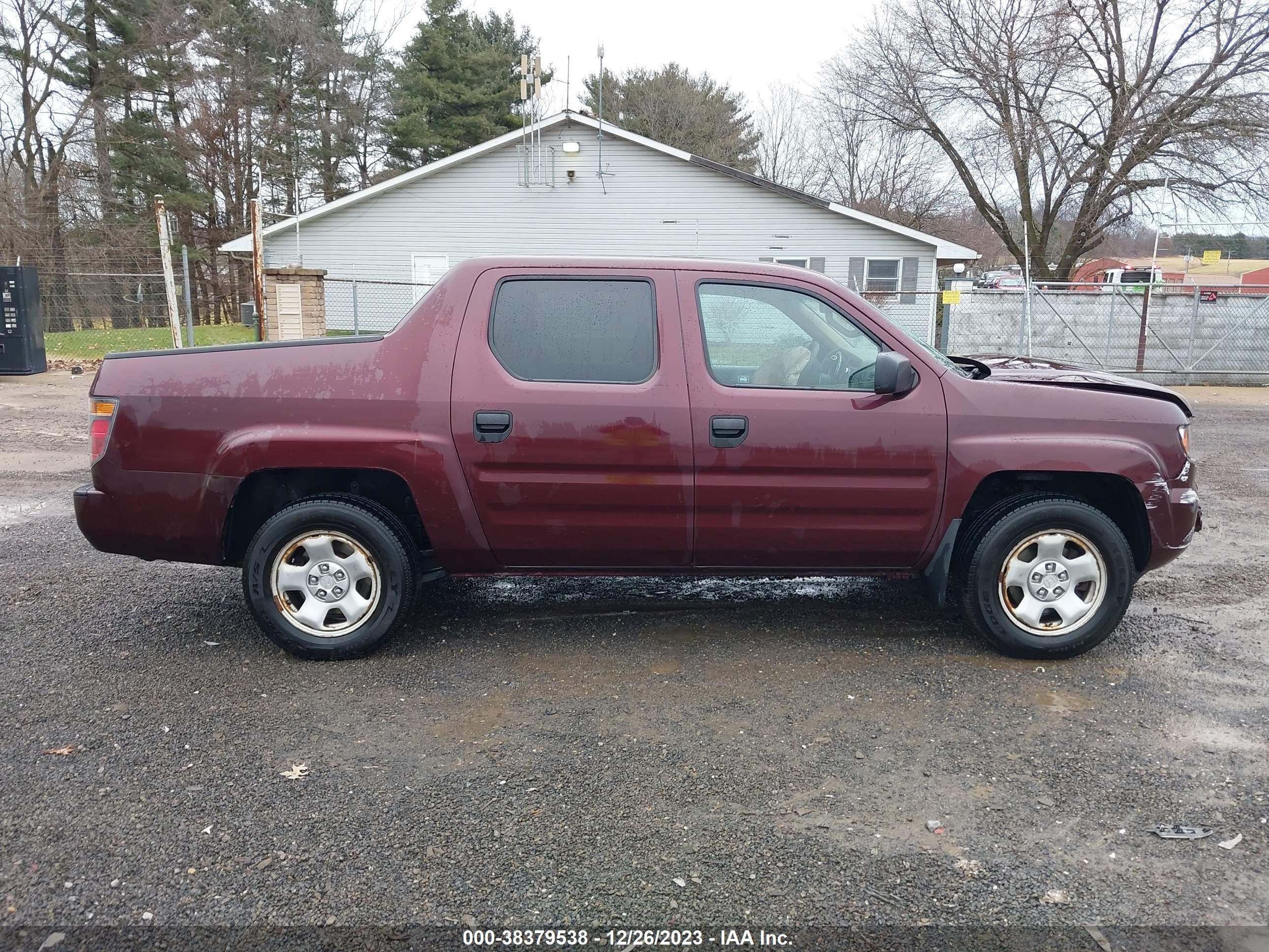 Photo 12 VIN: 2HJYK16267H510463 - HONDA RIDGELINE 