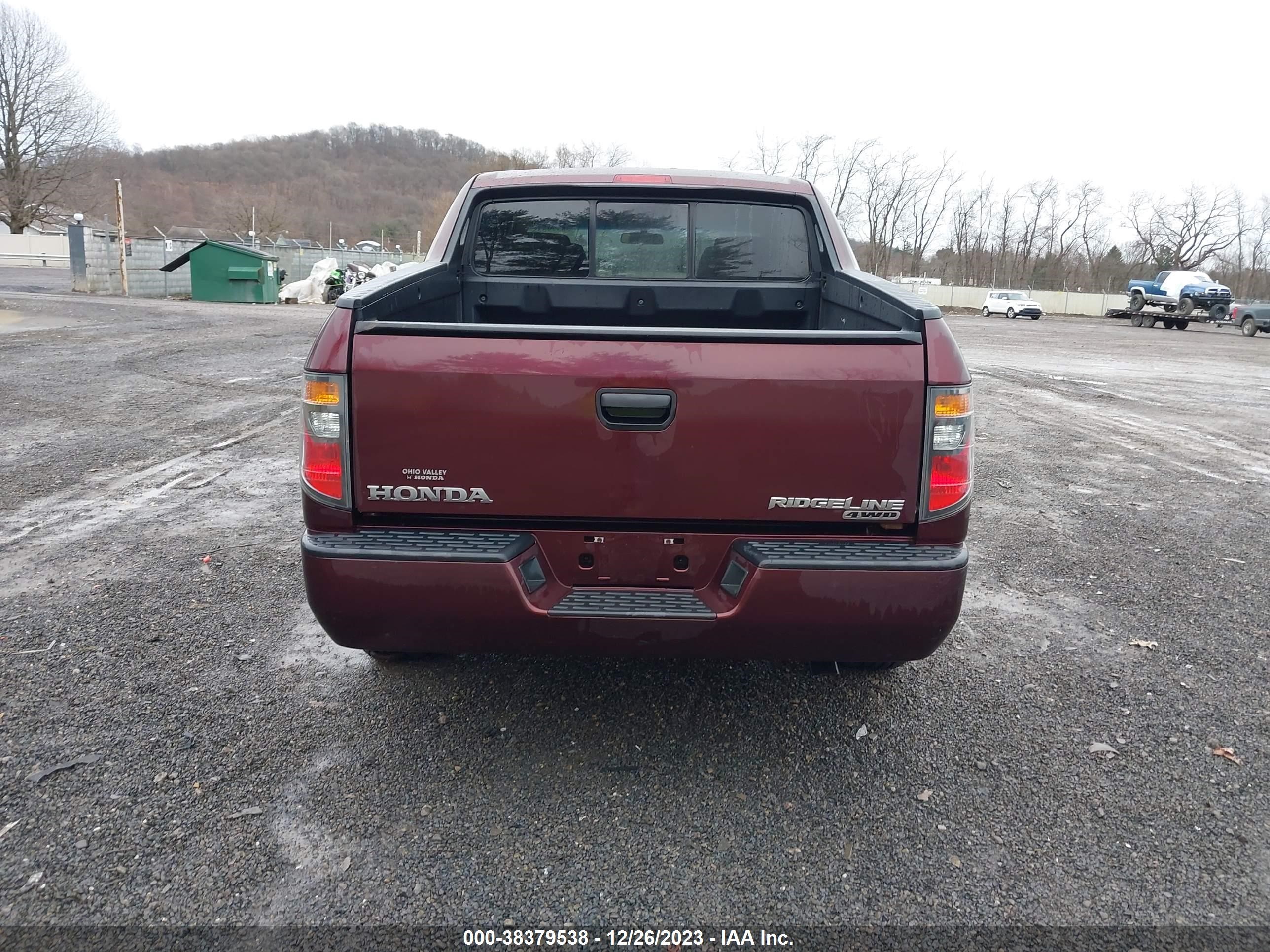 Photo 15 VIN: 2HJYK16267H510463 - HONDA RIDGELINE 