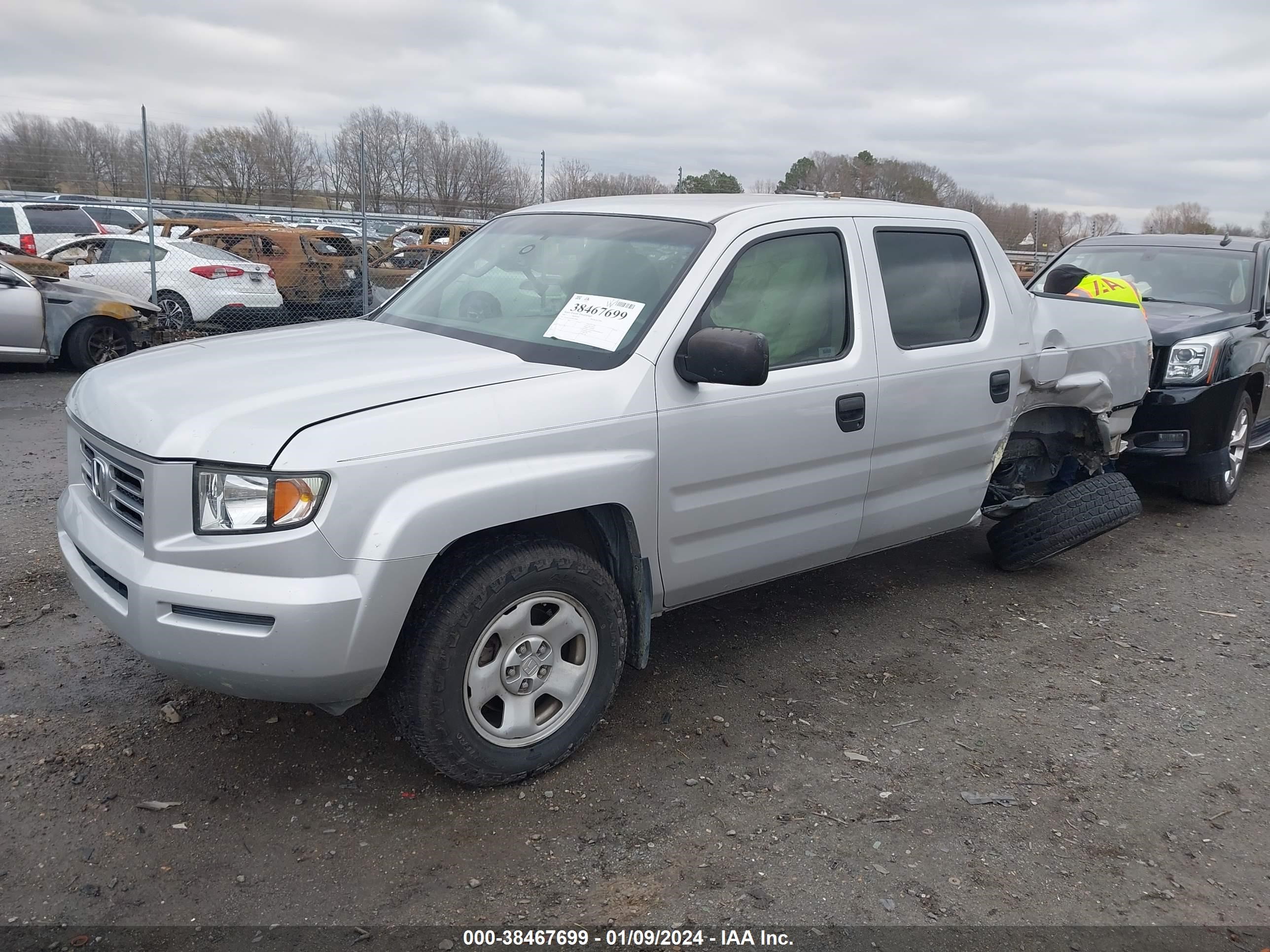 Photo 1 VIN: 2HJYK16267H514688 - HONDA RIDGELINE 