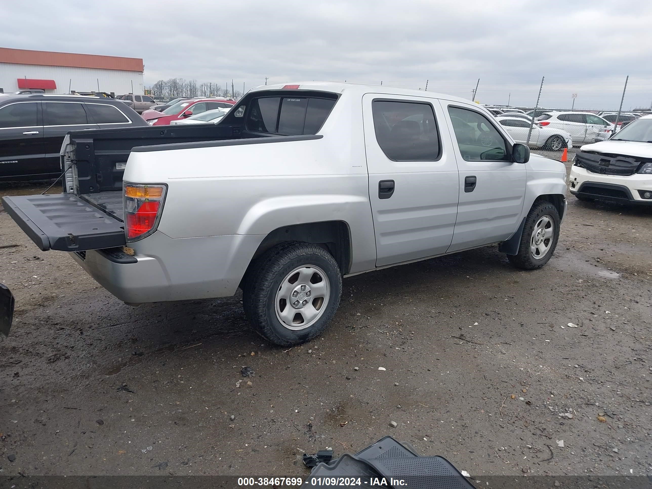 Photo 3 VIN: 2HJYK16267H514688 - HONDA RIDGELINE 