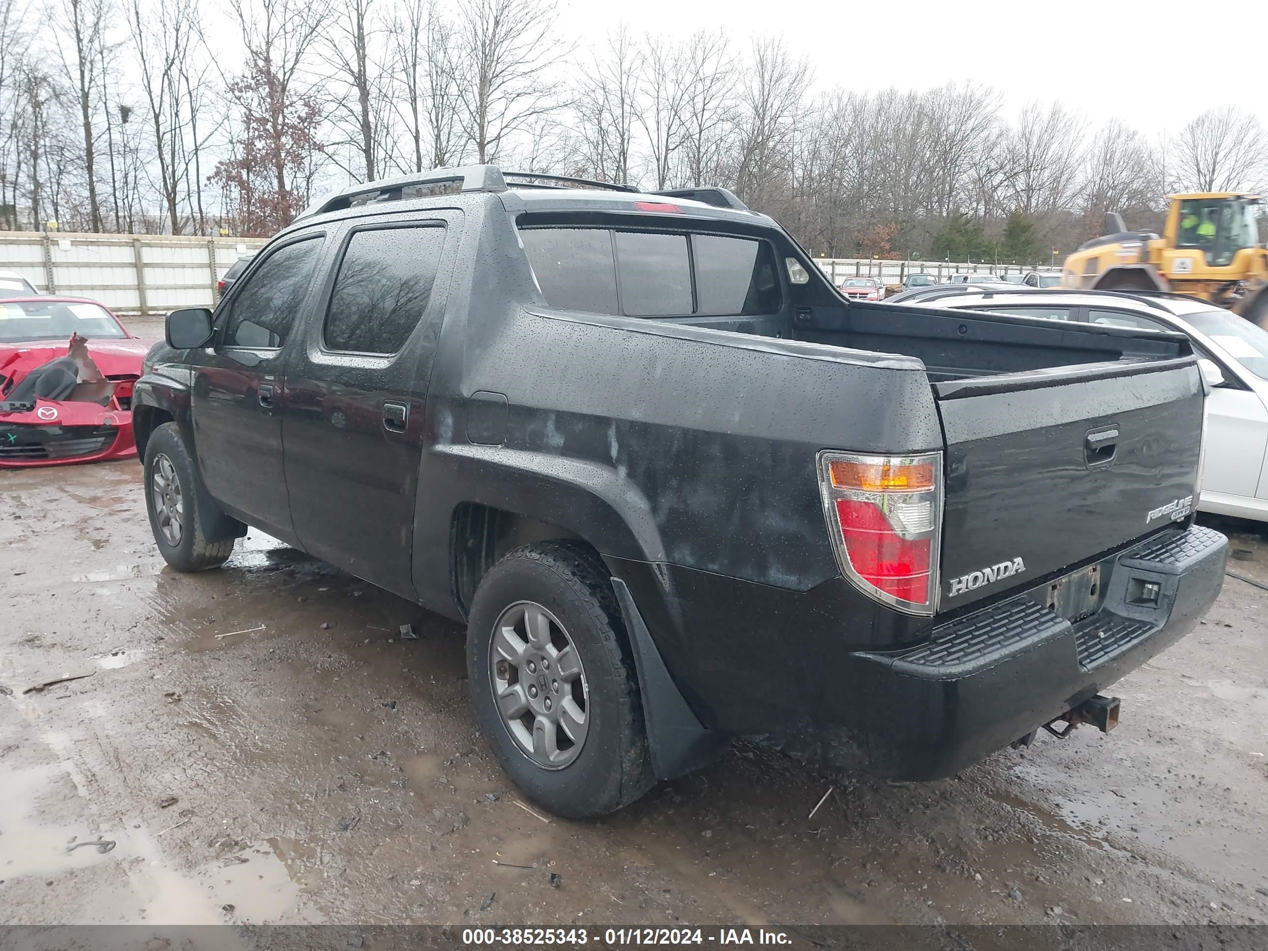 Photo 2 VIN: 2HJYK16317H520049 - HONDA RIDGELINE 