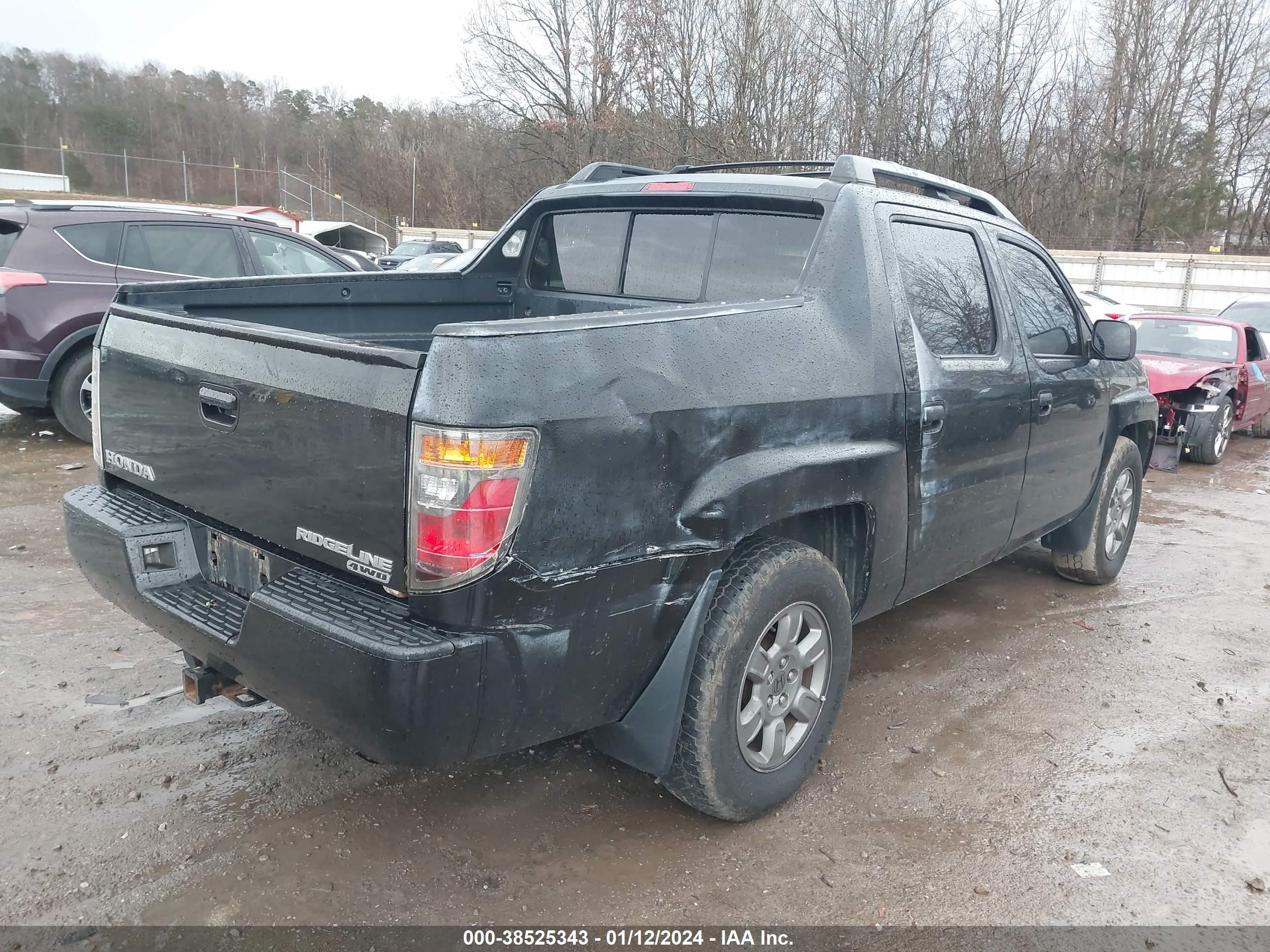 Photo 3 VIN: 2HJYK16317H520049 - HONDA RIDGELINE 