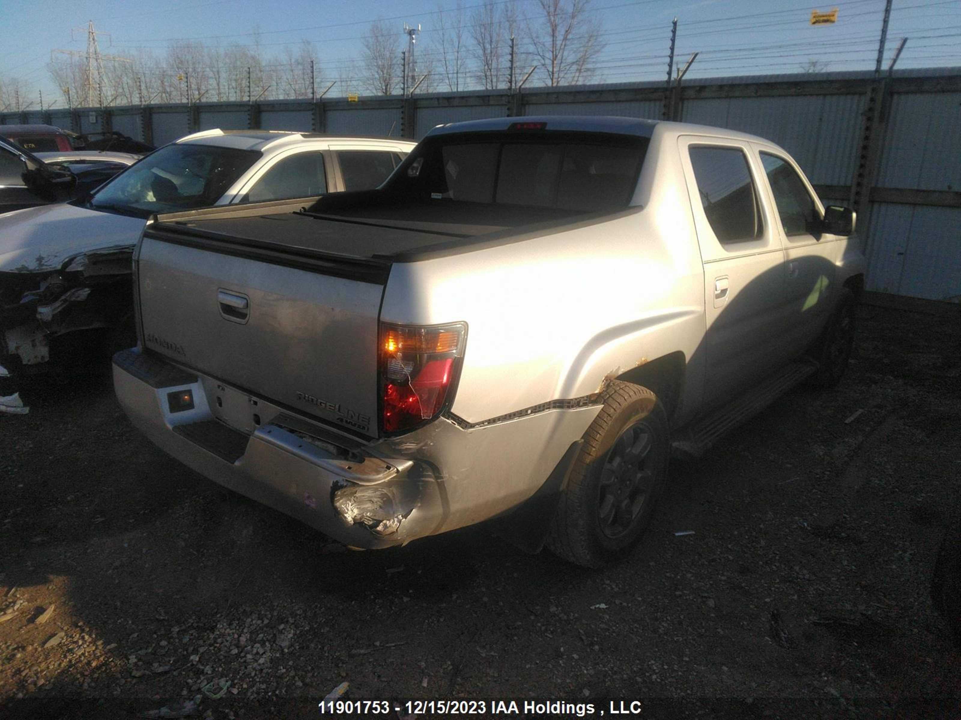 Photo 3 VIN: 2HJYK16347H501303 - HONDA RIDGELINE 