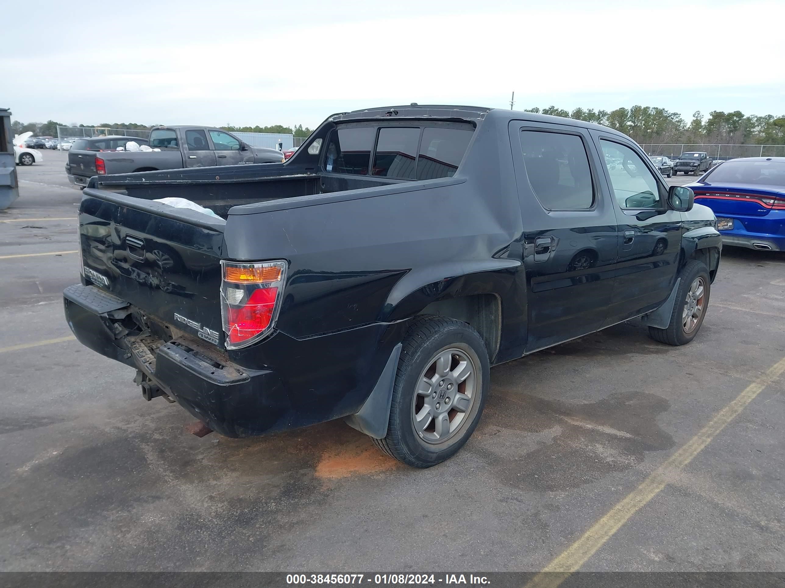 Photo 3 VIN: 2HJYK16368H540024 - HONDA RIDGELINE 