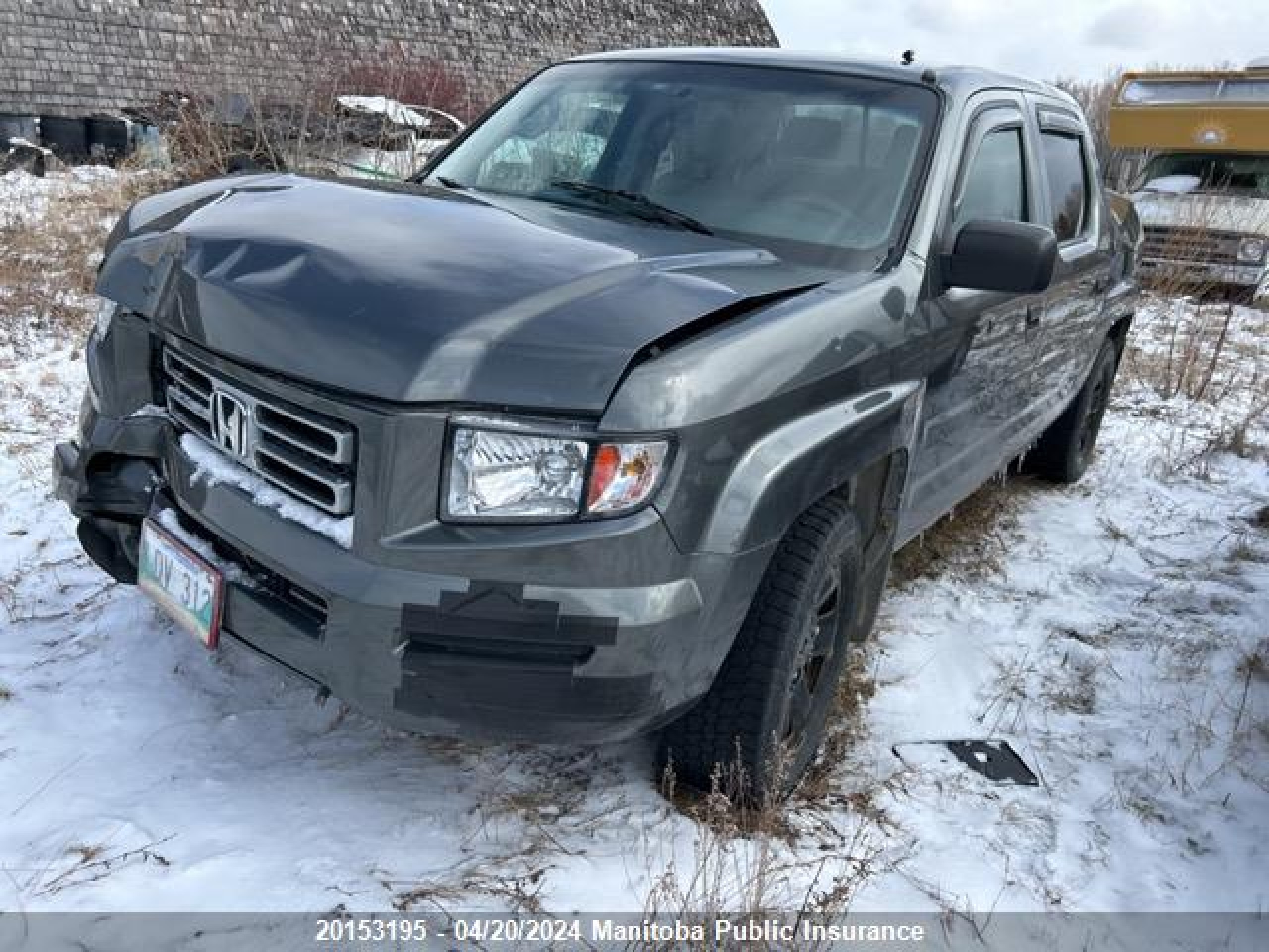 Photo 1 VIN: 2HJYK16417H004492 - HONDA RIDGELINE 