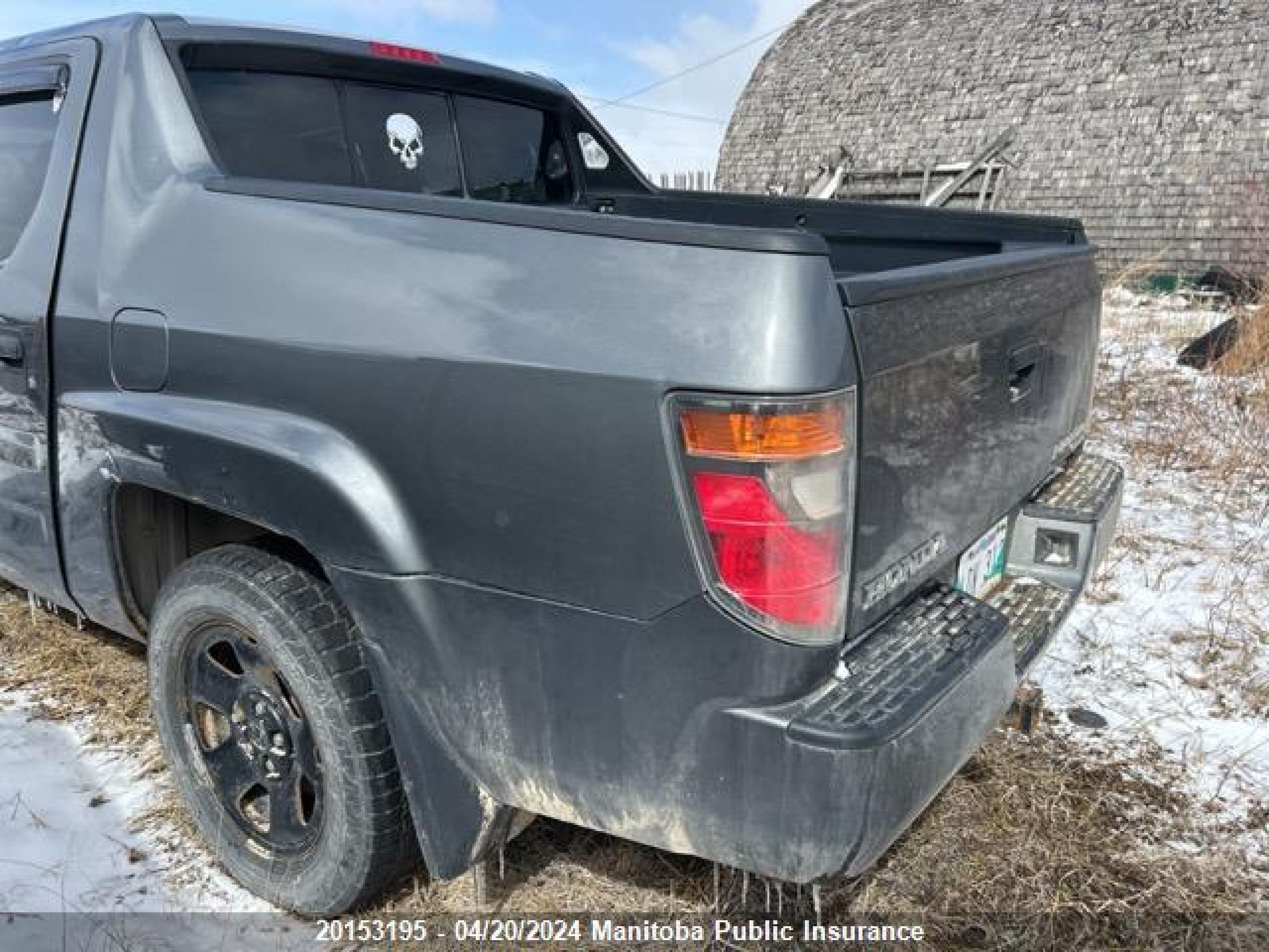 Photo 2 VIN: 2HJYK16417H004492 - HONDA RIDGELINE 