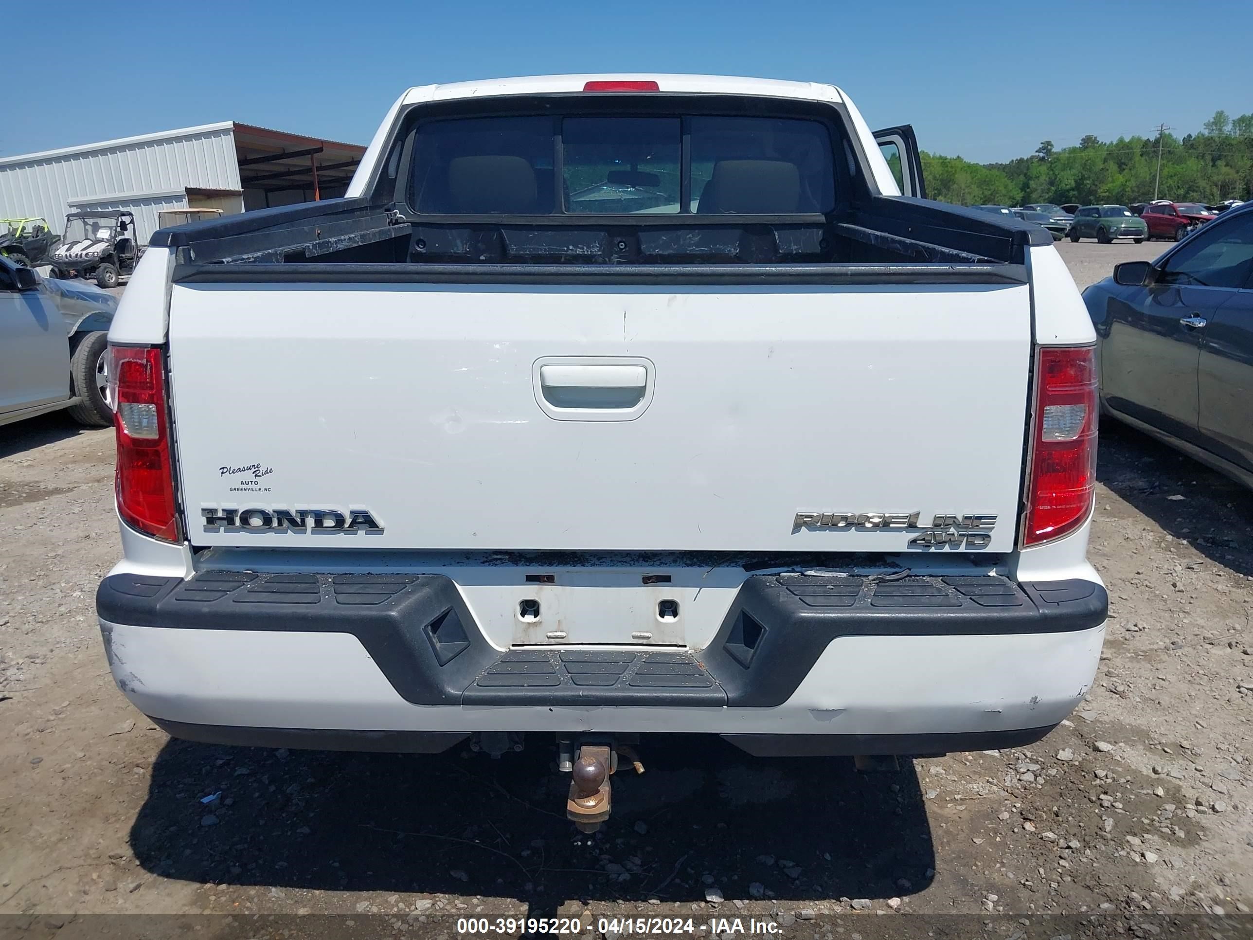 Photo 15 VIN: 2HJYK16429H501764 - HONDA RIDGELINE 