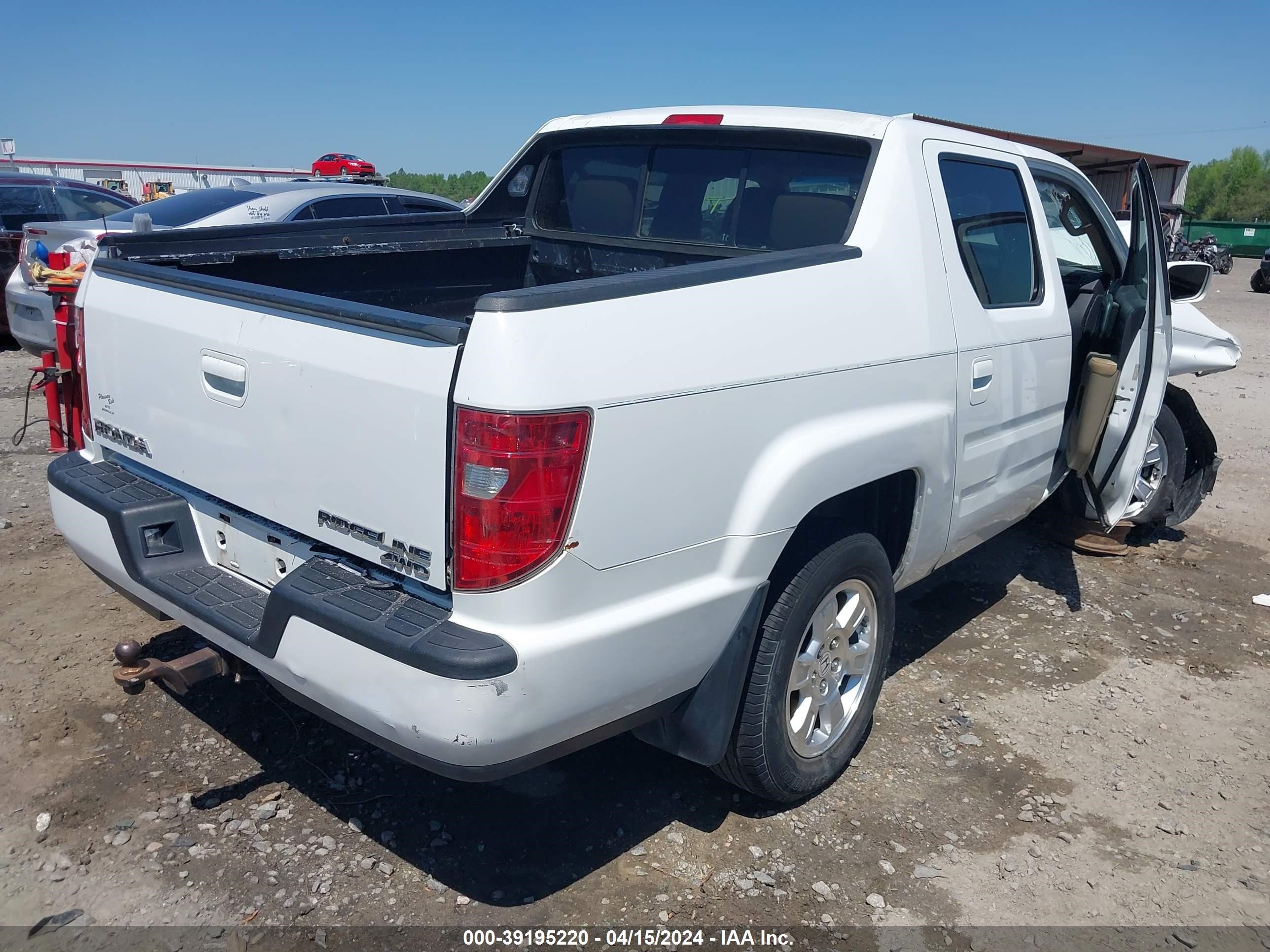 Photo 3 VIN: 2HJYK16429H501764 - HONDA RIDGELINE 