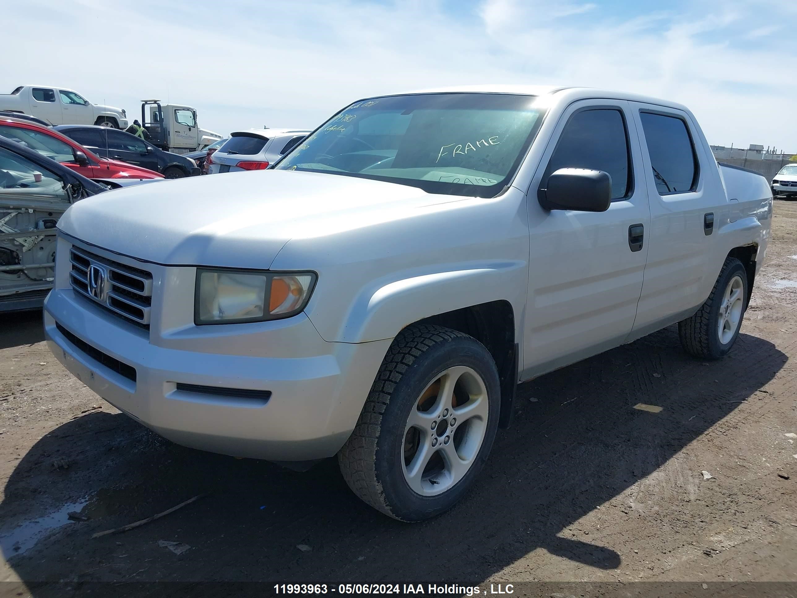 Photo 2 VIN: 2HJYK16448H002060 - HONDA RIDGELINE 