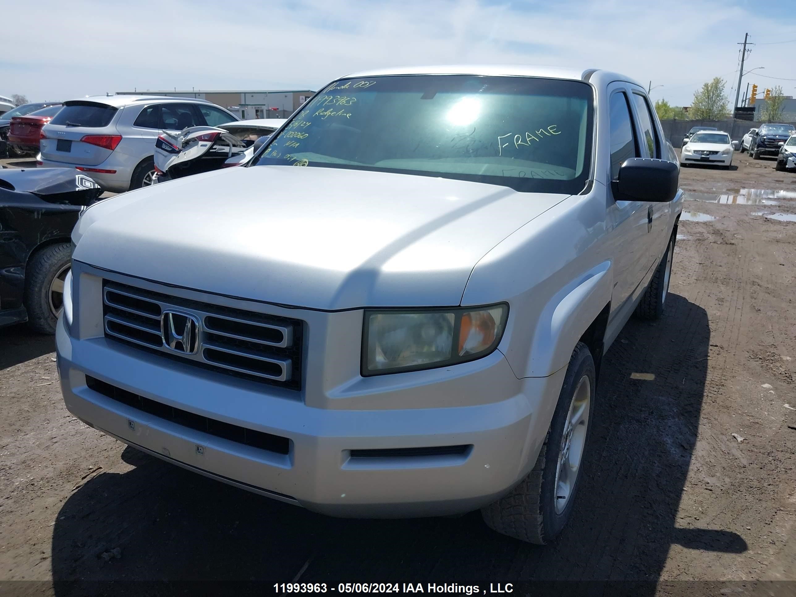 Photo 6 VIN: 2HJYK16448H002060 - HONDA RIDGELINE 