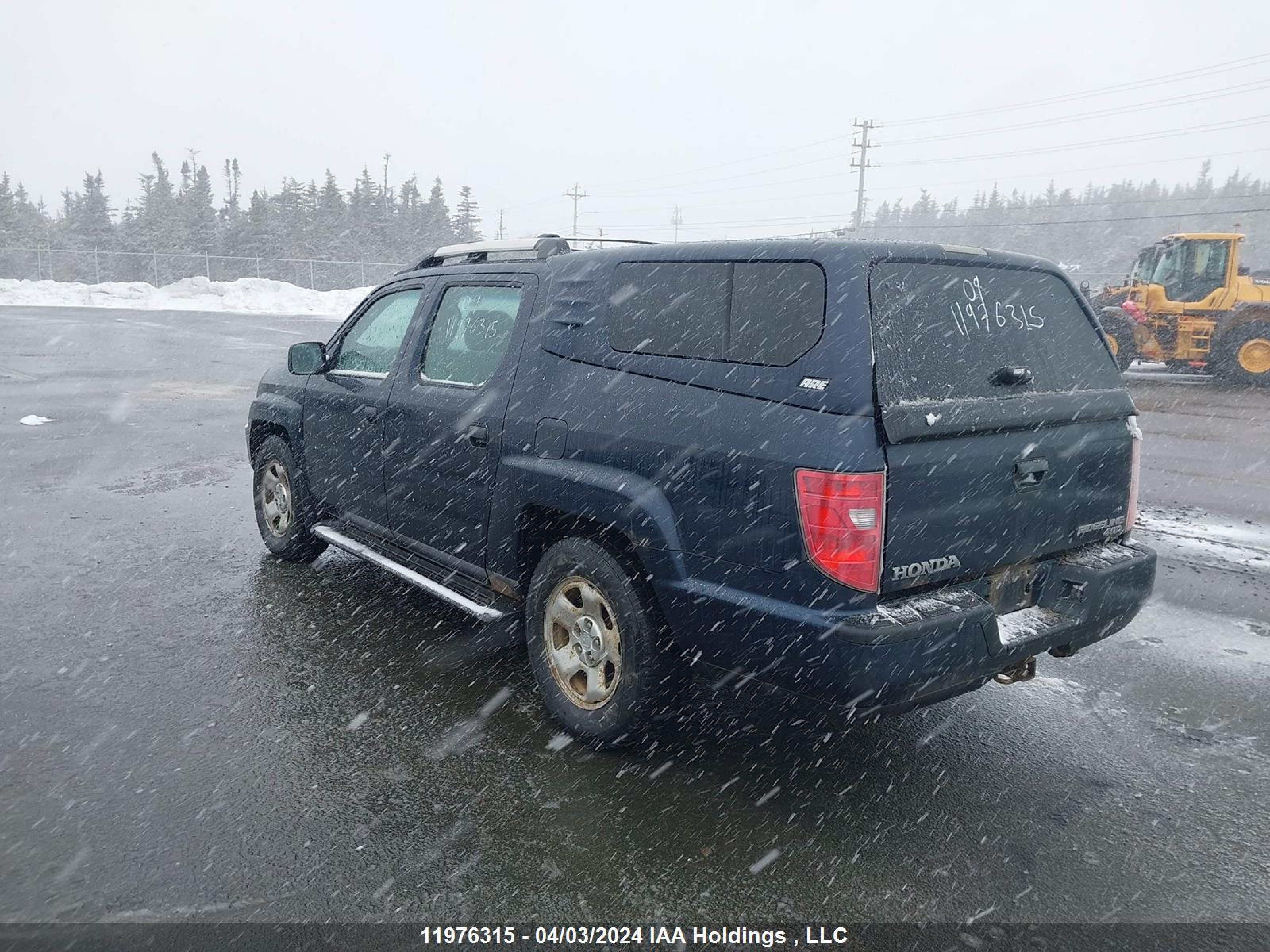 Photo 3 VIN: 2HJYK16449H001654 - HONDA RIDGELINE 