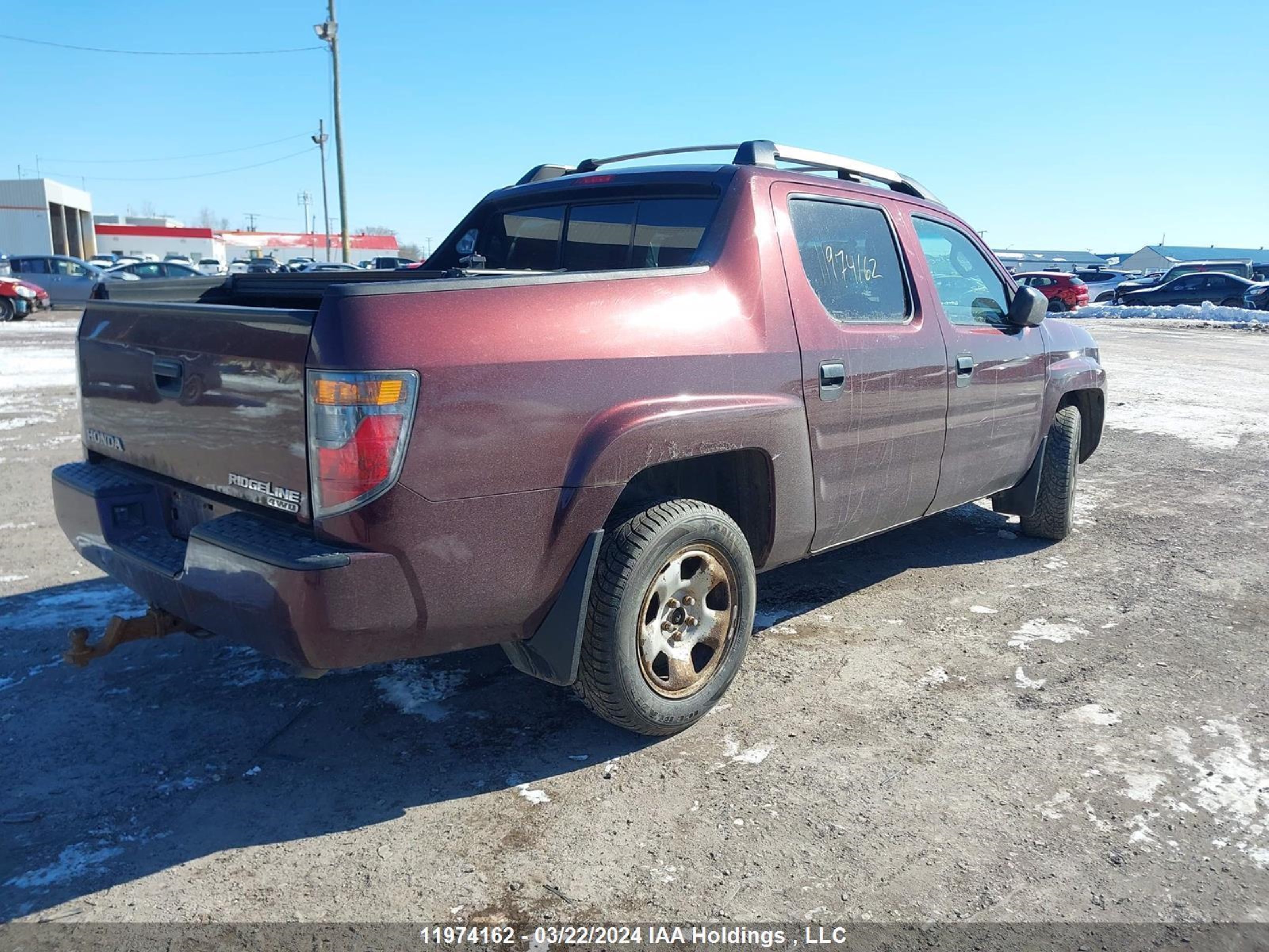 Photo 4 VIN: 2HJYK16457H002146 - HONDA RIDGELINE 