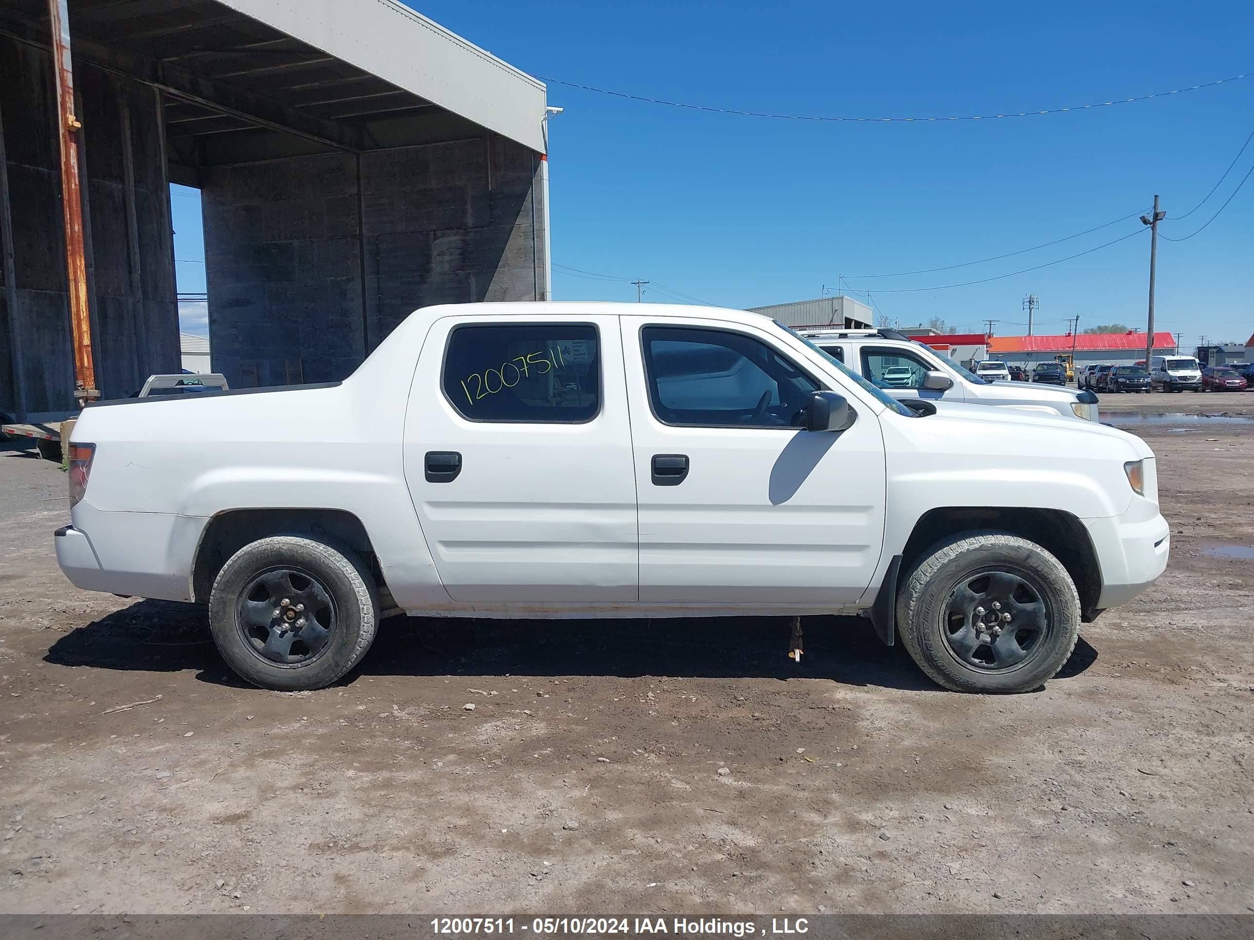 Photo 12 VIN: 2HJYK16457H002373 - HONDA RIDGELINE 