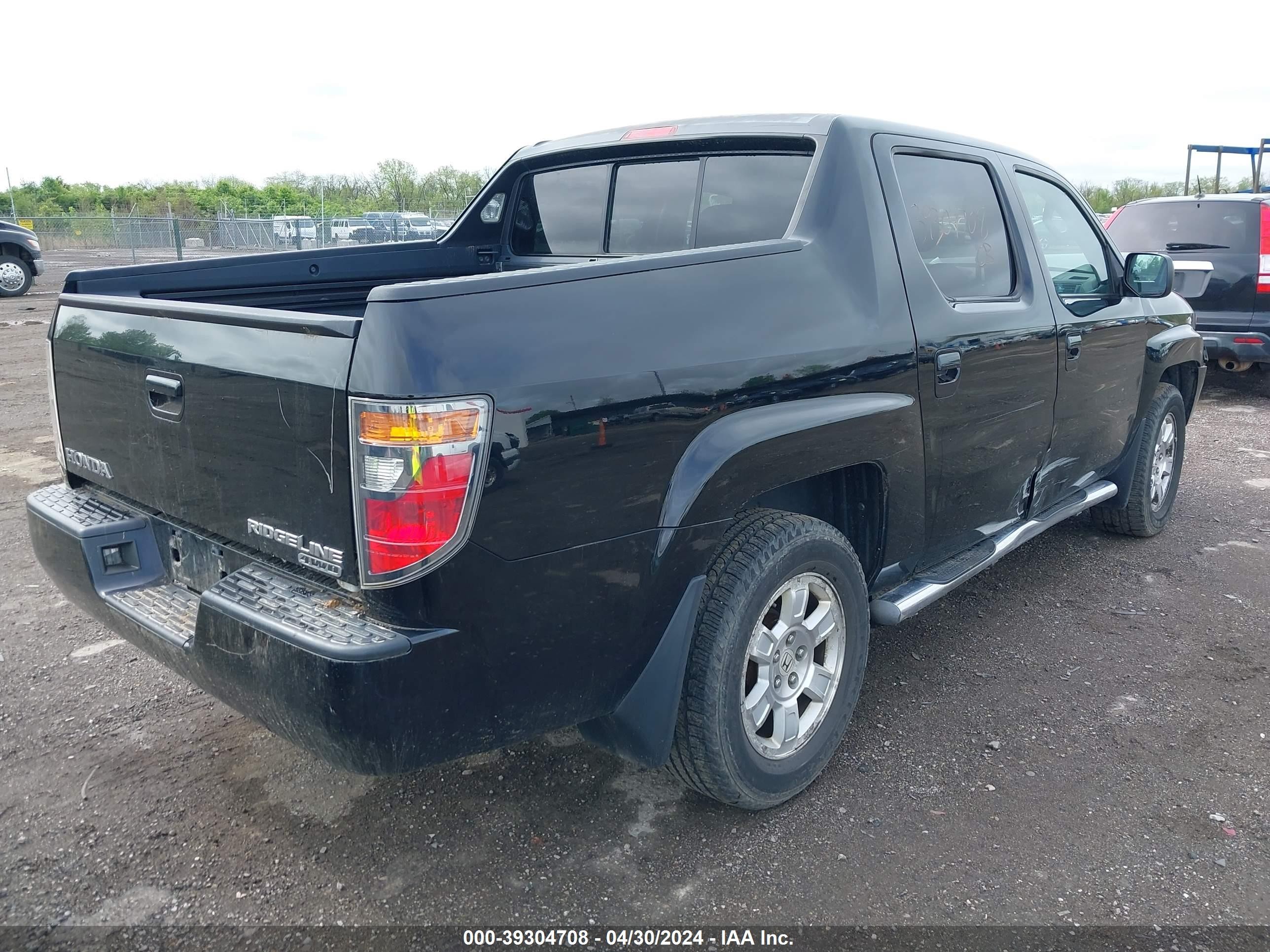 Photo 3 VIN: 2HJYK16468H502298 - HONDA RIDGELINE 