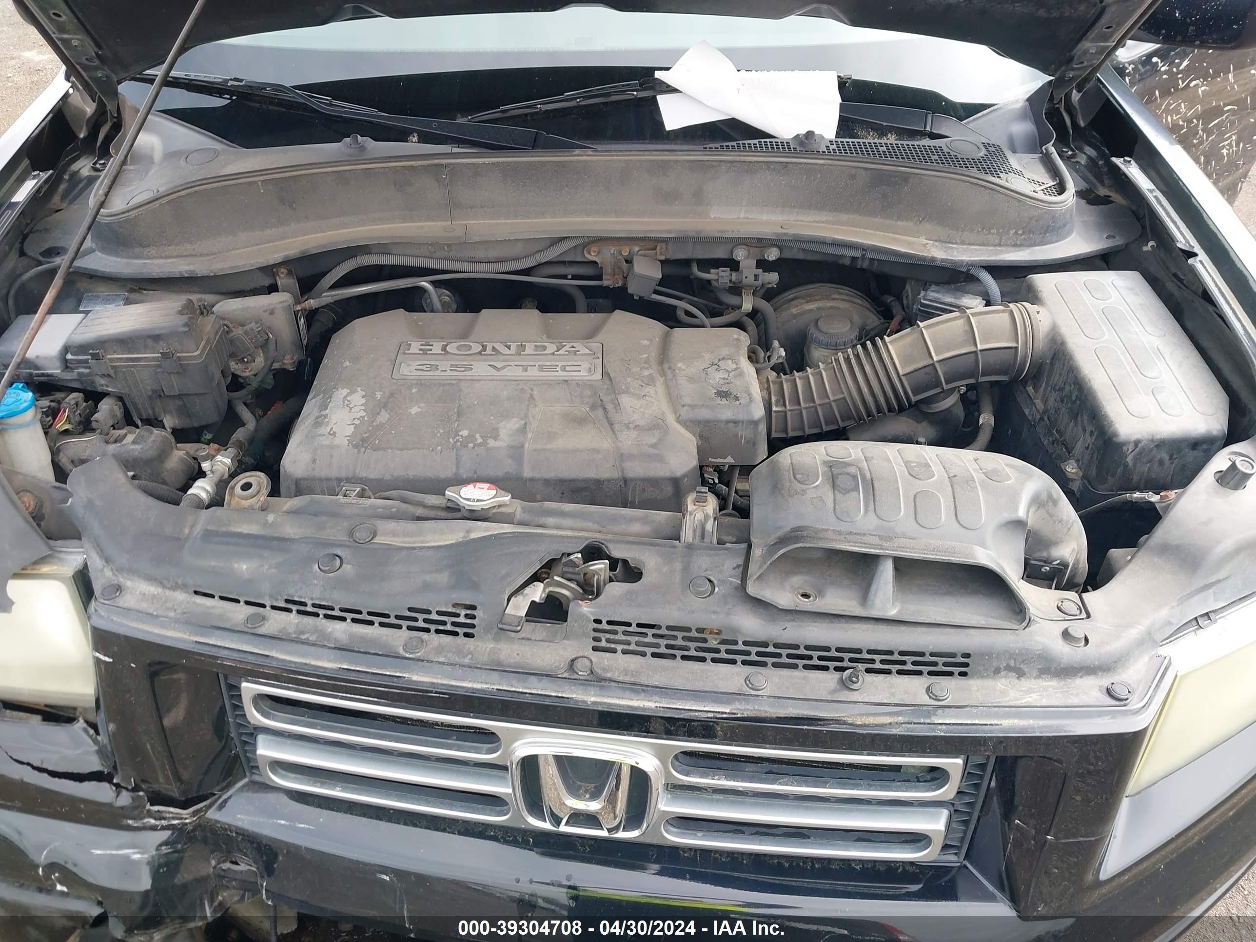 Photo 9 VIN: 2HJYK16468H502298 - HONDA RIDGELINE 