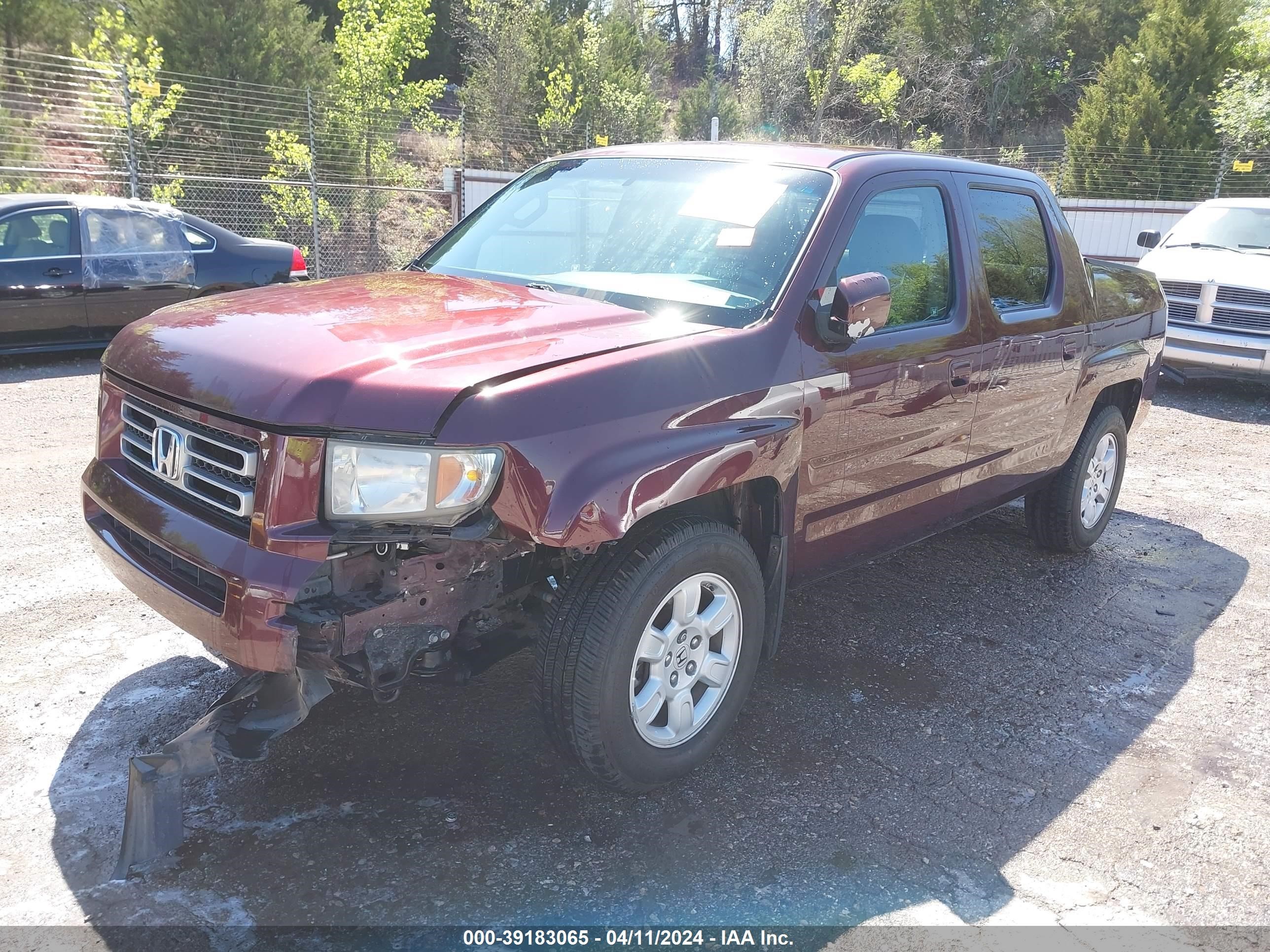 Photo 1 VIN: 2HJYK16477H518511 - HONDA RIDGELINE 