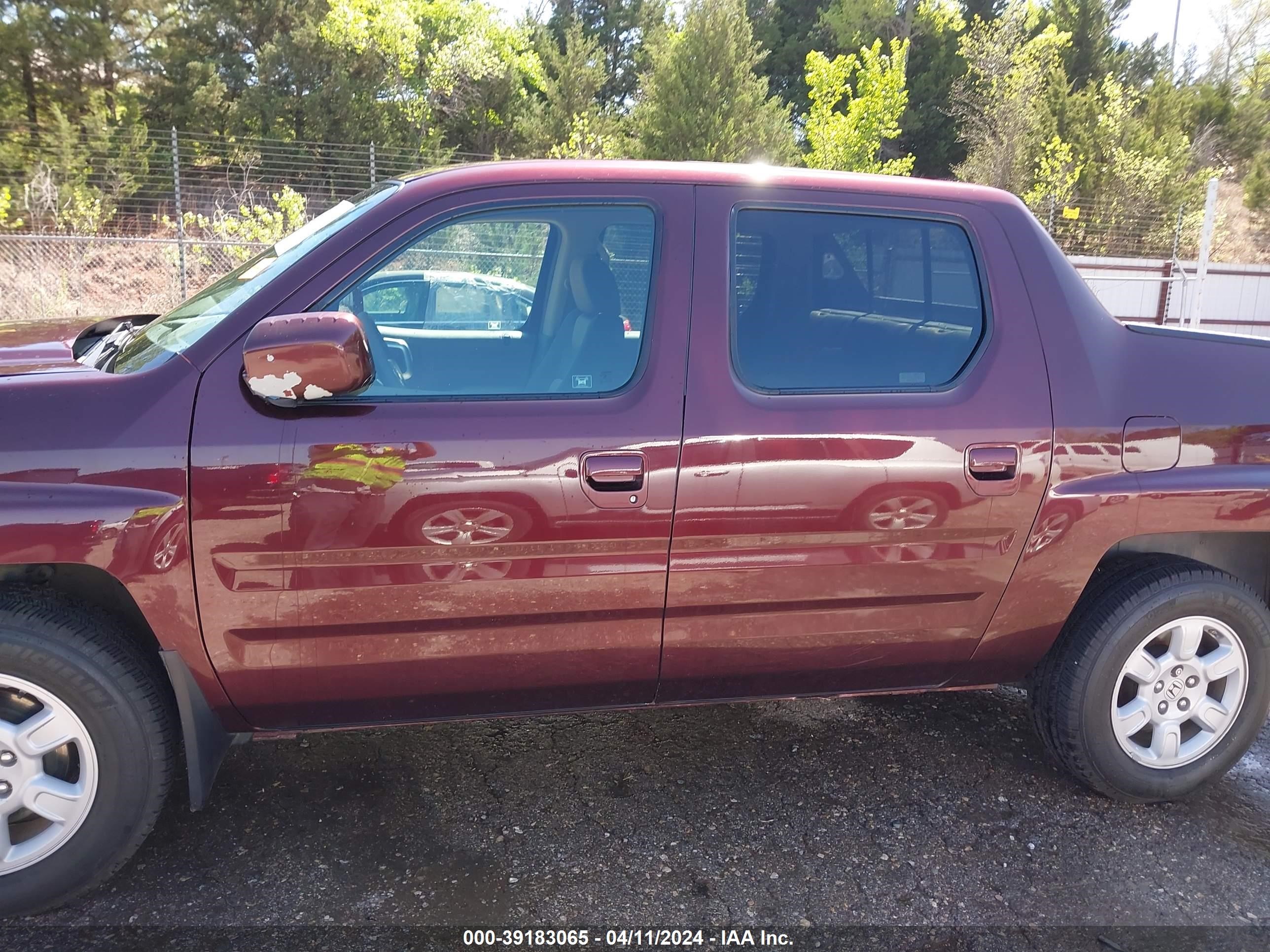 Photo 14 VIN: 2HJYK16477H518511 - HONDA RIDGELINE 