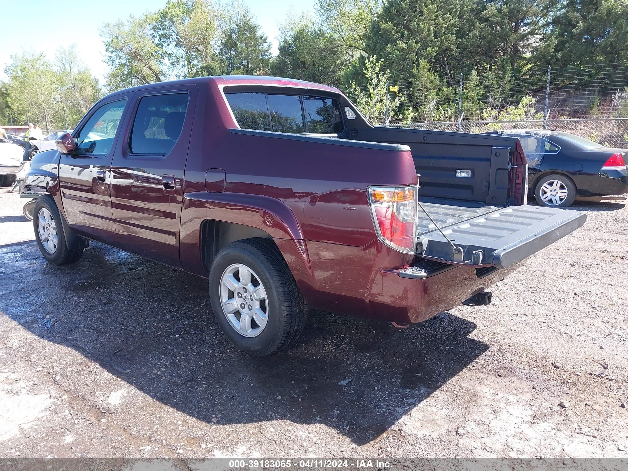 Photo 2 VIN: 2HJYK16477H518511 - HONDA RIDGELINE 