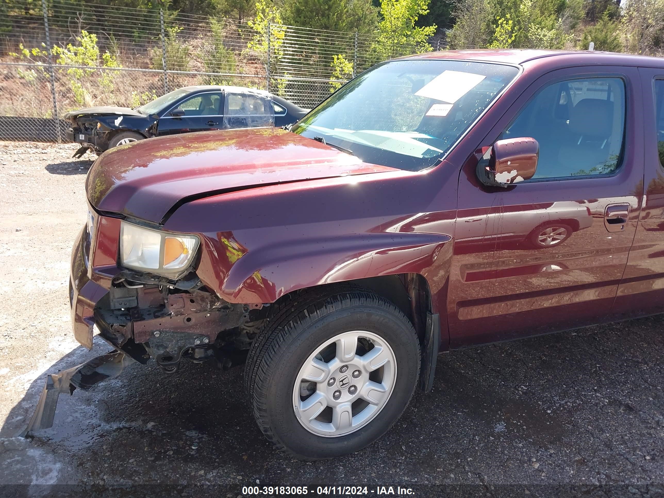 Photo 5 VIN: 2HJYK16477H518511 - HONDA RIDGELINE 