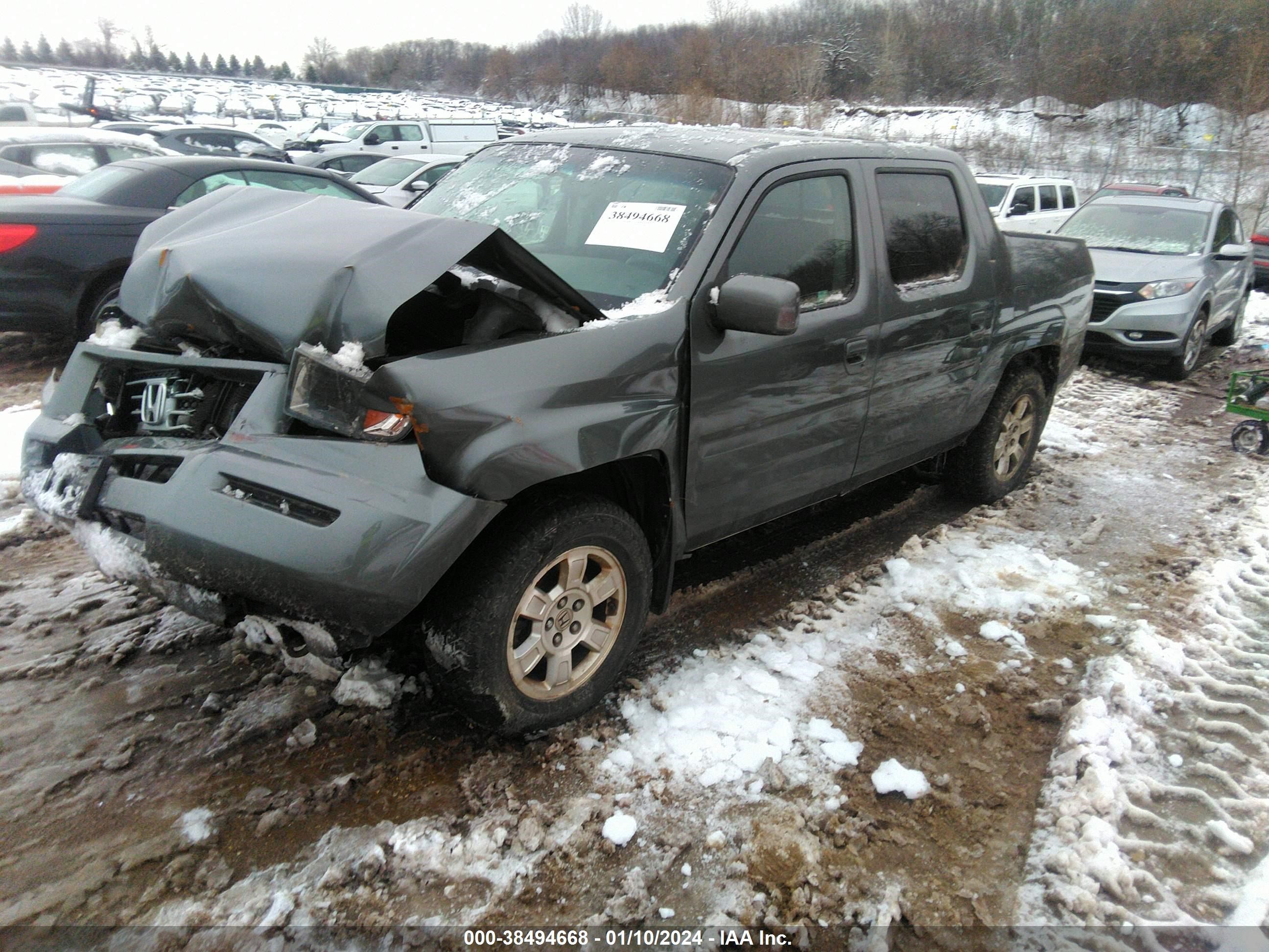 Photo 1 VIN: 2HJYK16478H532281 - HONDA RIDGELINE 