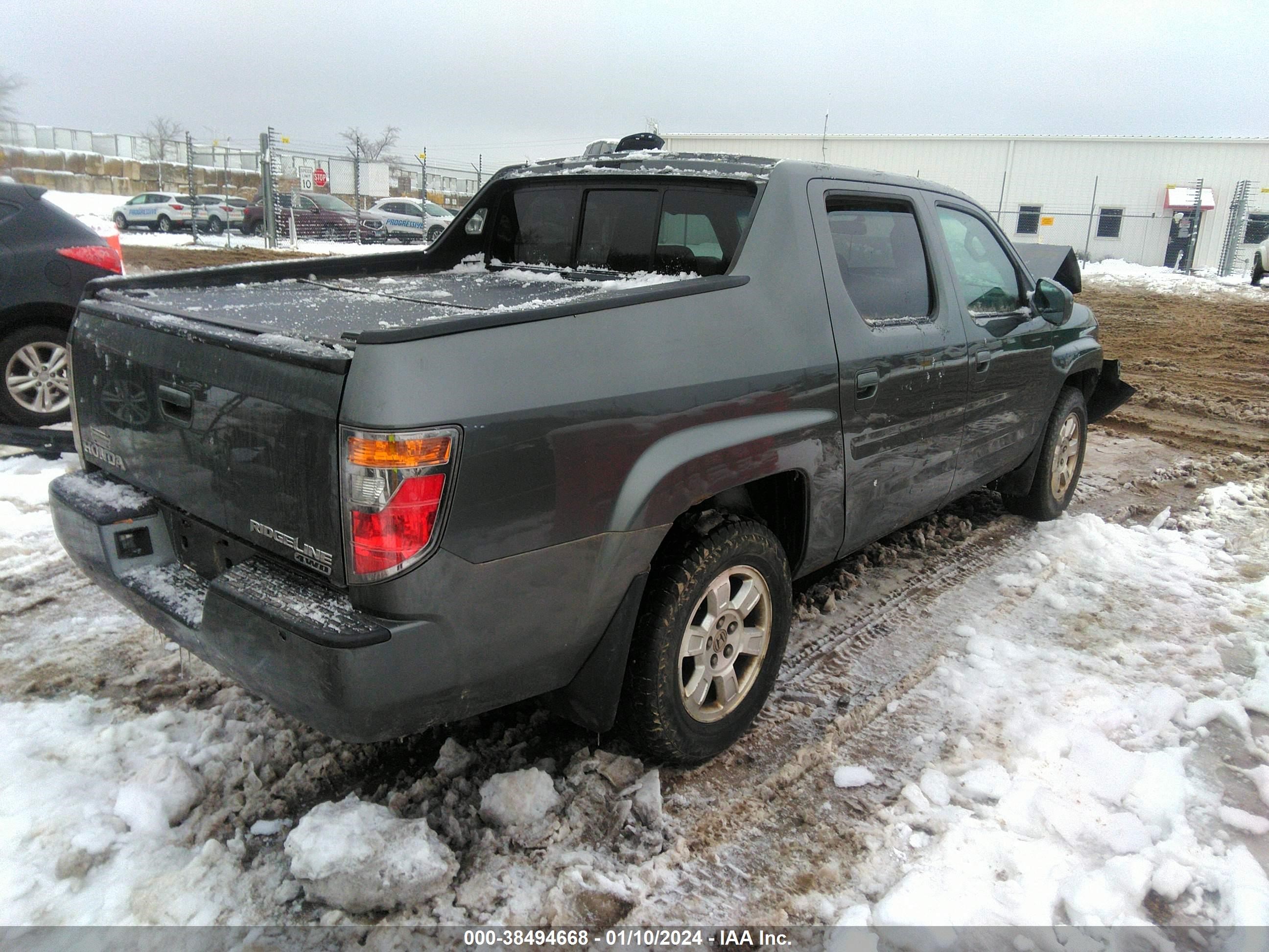 Photo 3 VIN: 2HJYK16478H532281 - HONDA RIDGELINE 