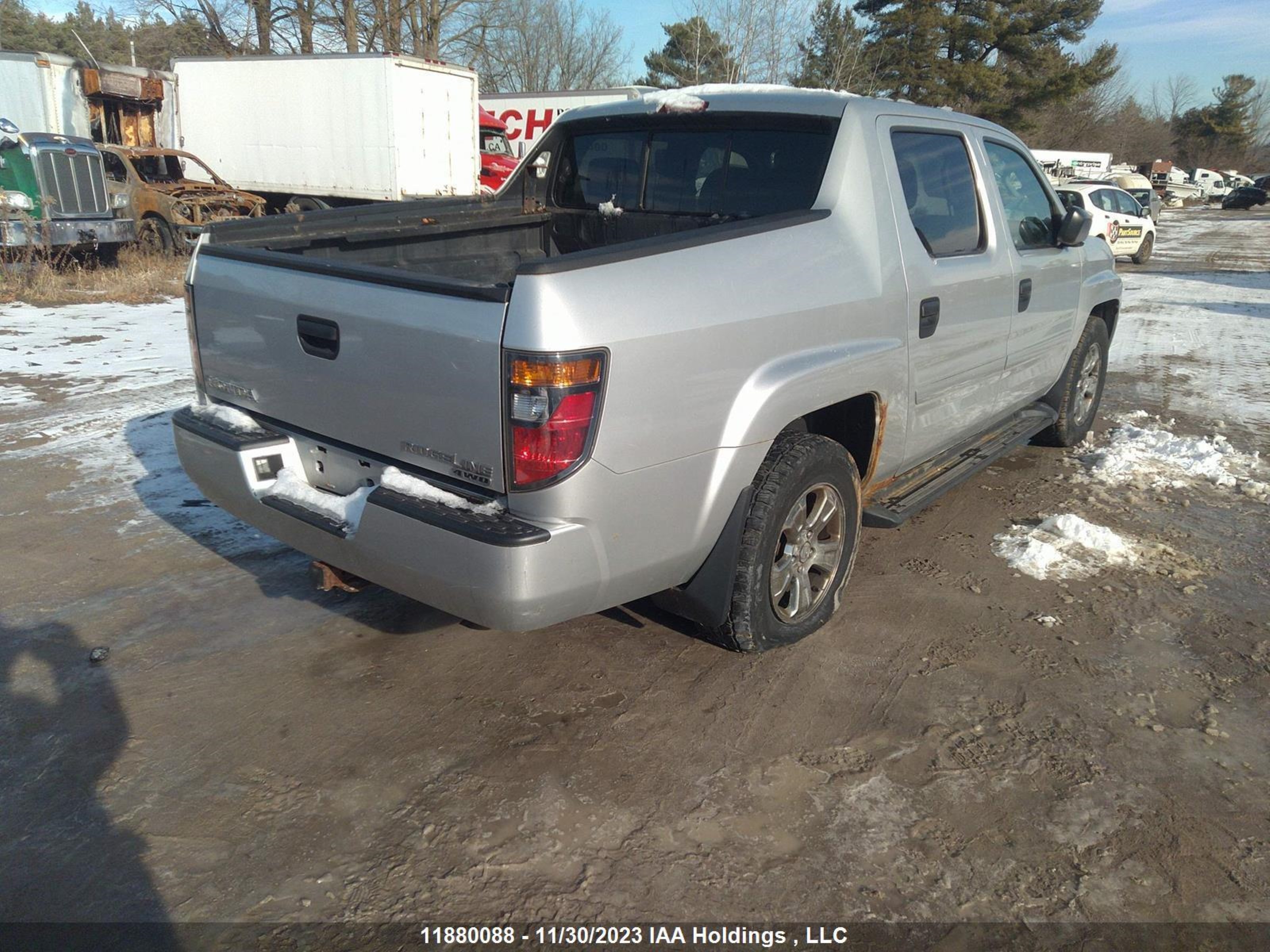 Photo 4 VIN: 2HJYK16487H002349 - HONDA RIDGELINE 